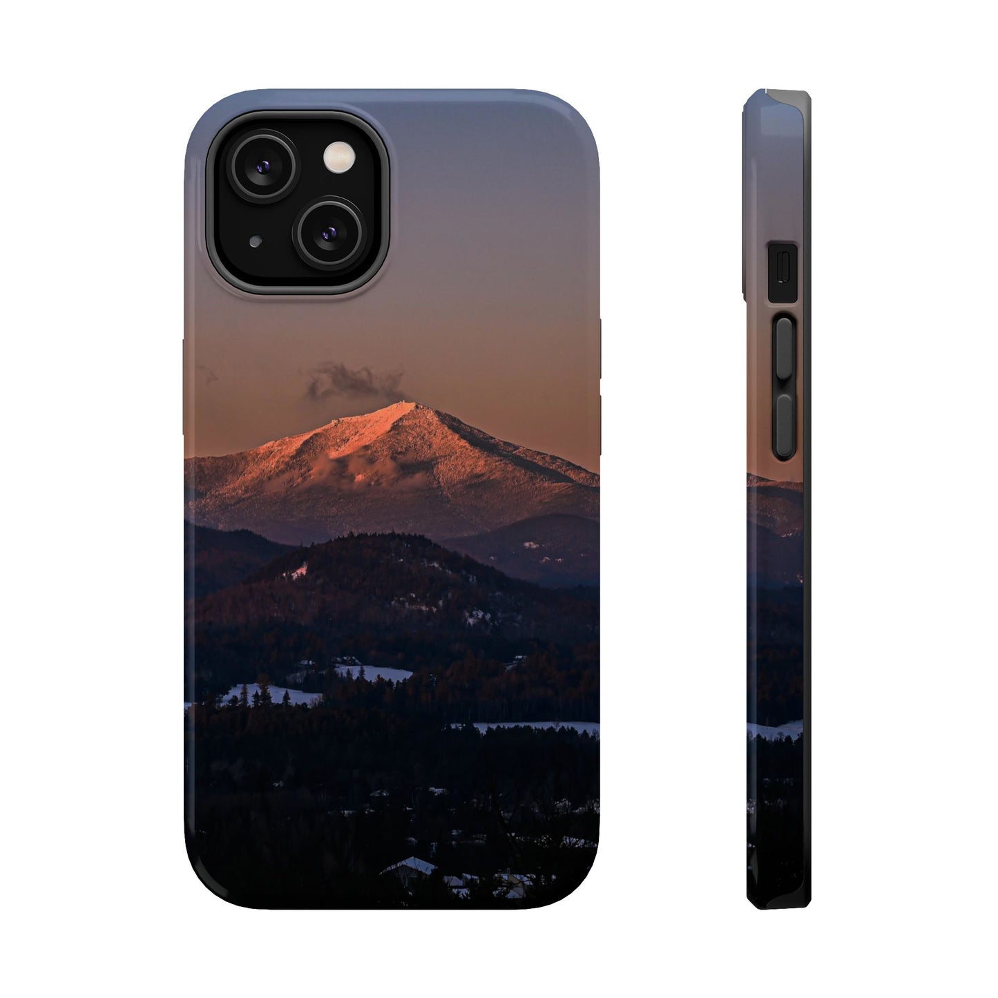 MagSafe Impact Resistant Phone Case - Sundown in a Mountain Town