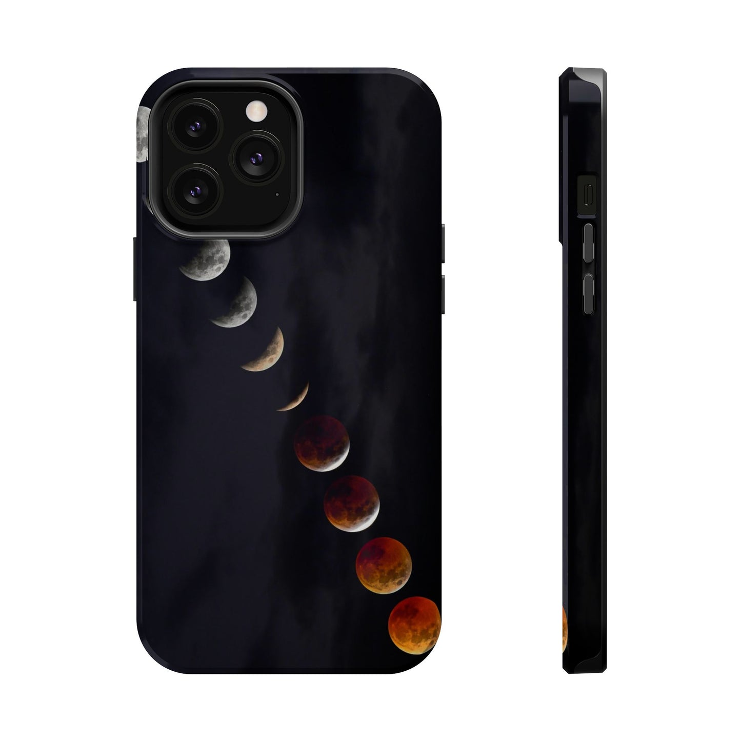 MagSafe Impact Resistant Phone Case - Lunar Eclipse Timelapse