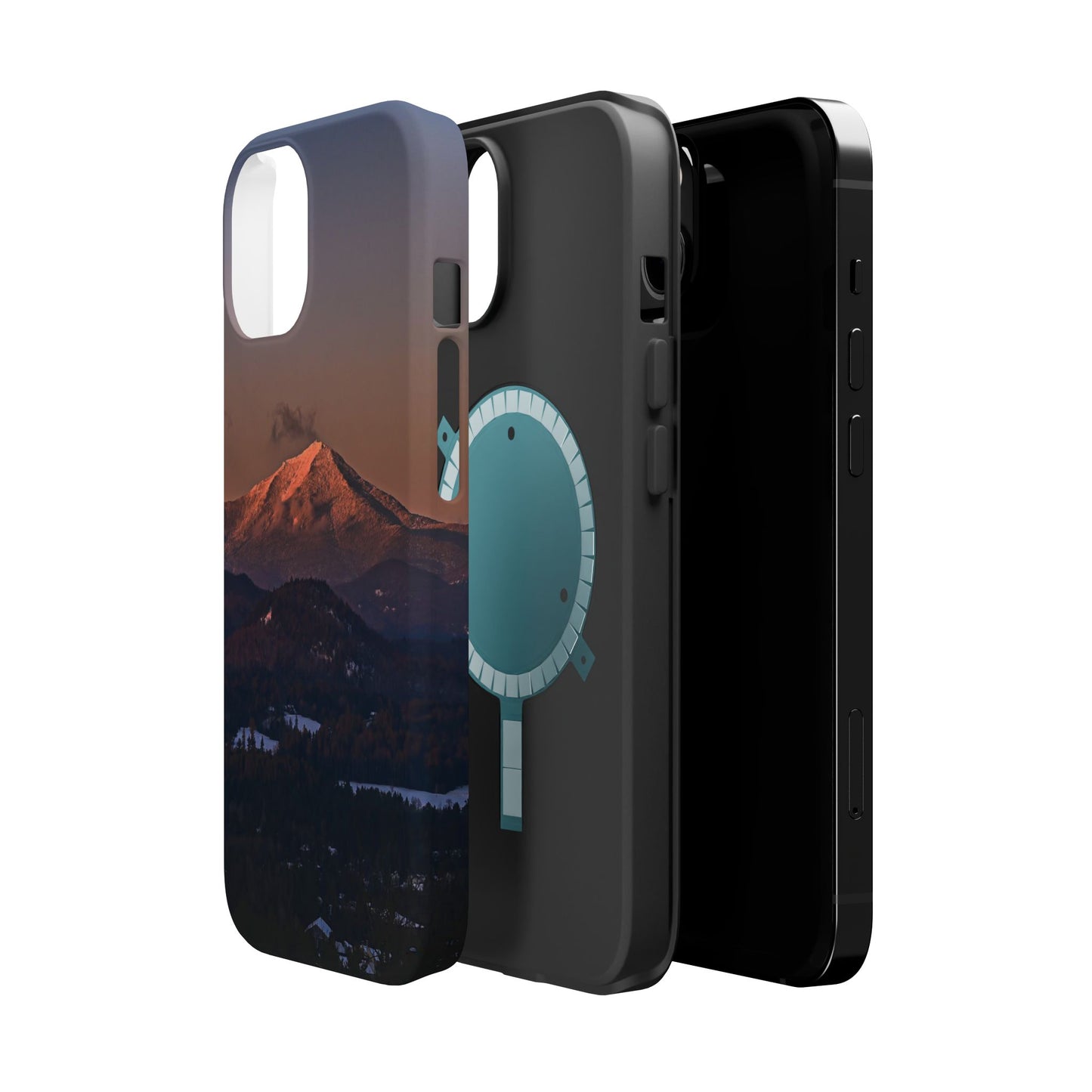 MagSafe Impact Resistant Phone Case - Sundown in a Mountain Town