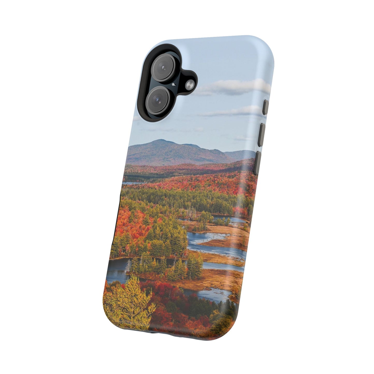 MagSafe Impact Resistant Phone Case - Mountains & Rivers Autumn