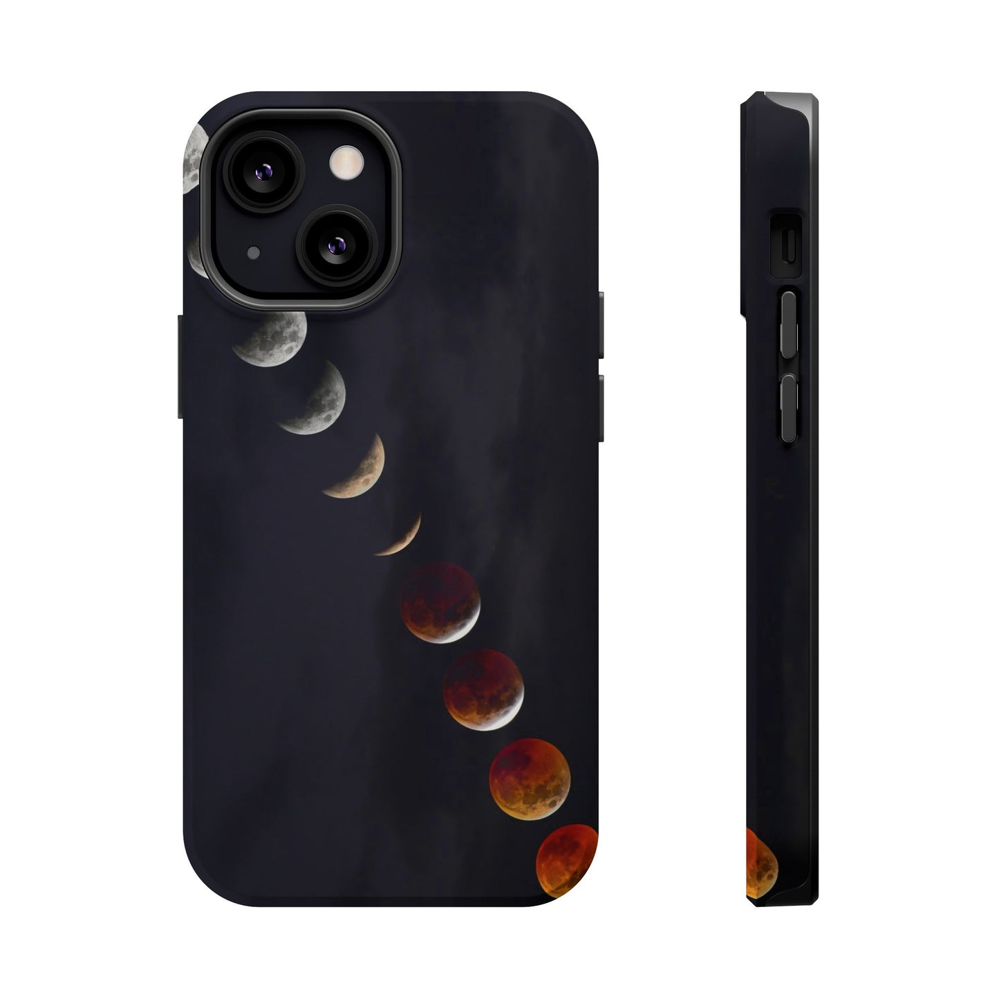 MagSafe Impact Resistant Phone Case - Lunar Eclipse Timelapse