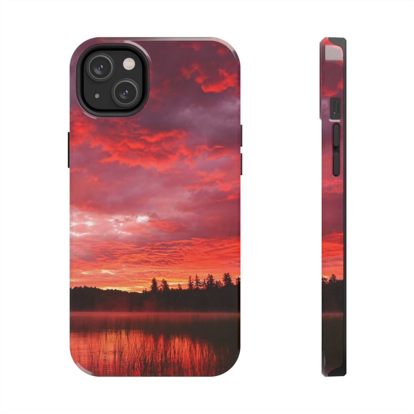 Impact Resistant Phone Case - Fire in the Sky