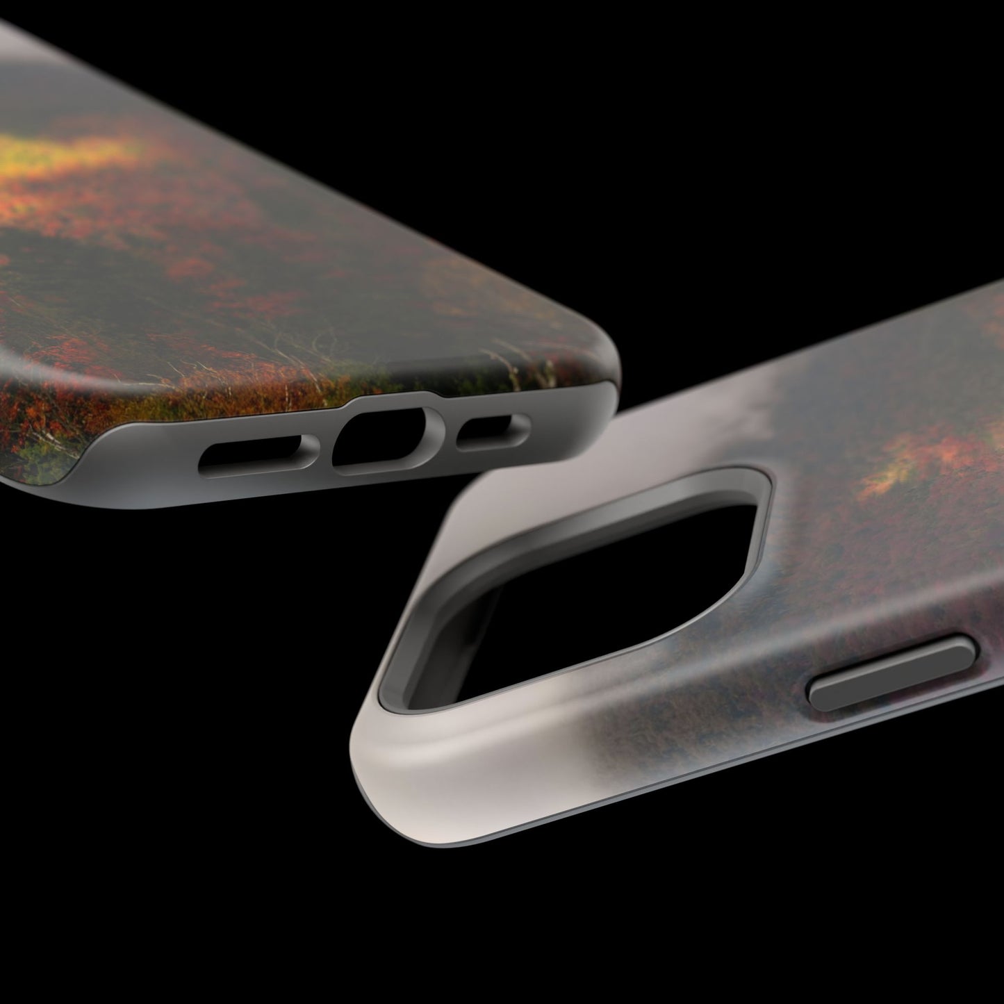 MagSafe Impact Resistant Phone Case - Adirondack Fall Fog & Foliage