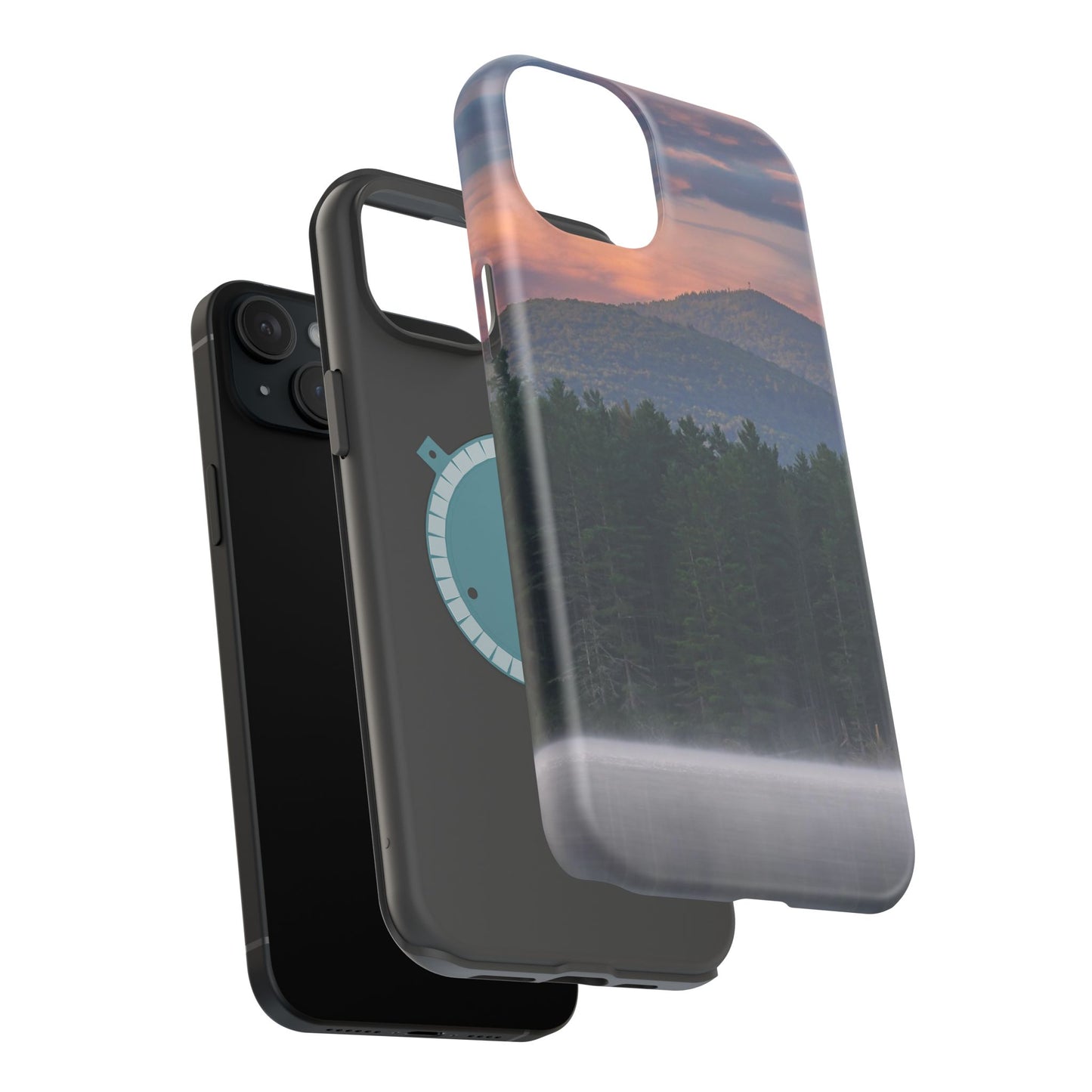 MagSafe Impact Resistant Phone Case - Loon Lake Mountain