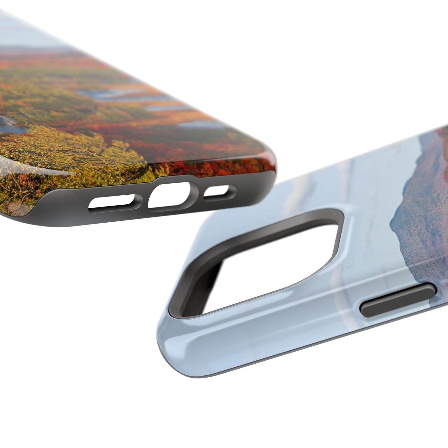 MagSafe Impact Resistant Phone Case - Mountains & Rivers Autumn