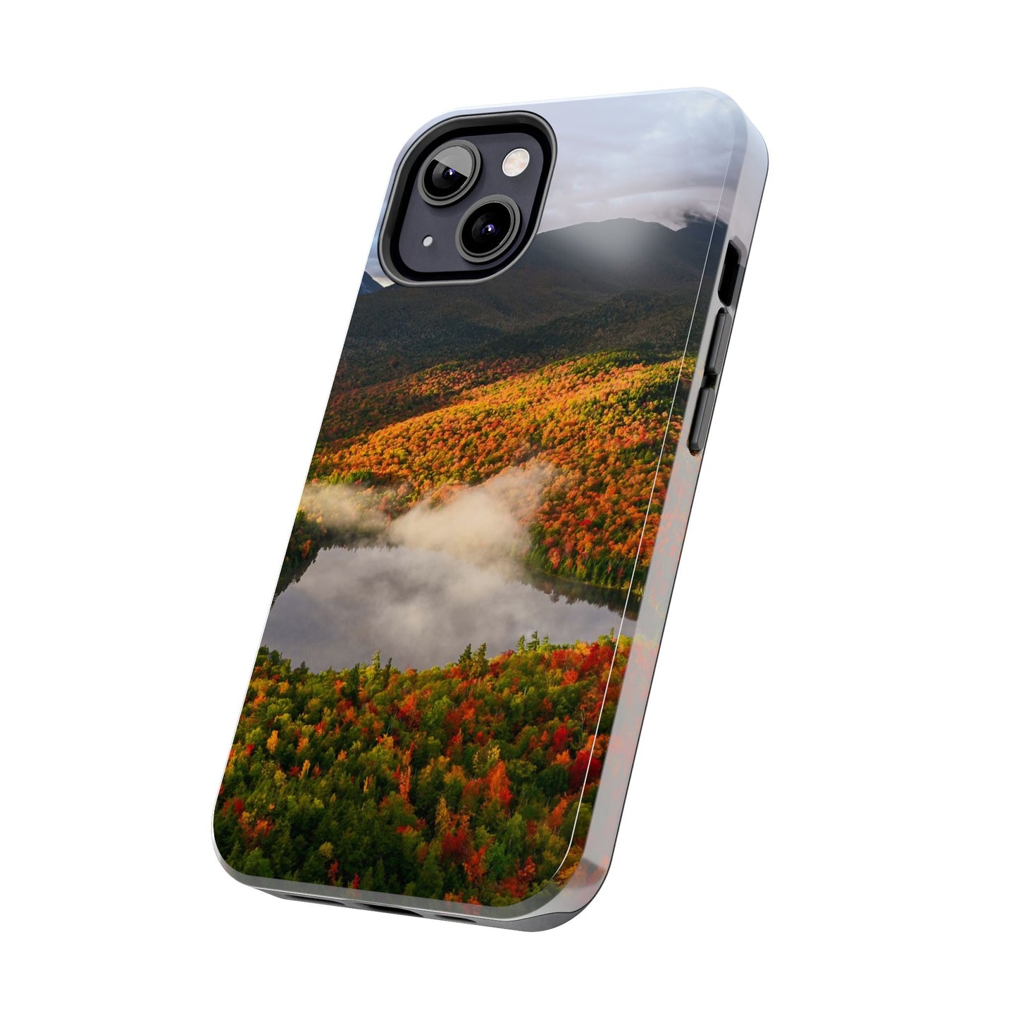 Impact Resistant Phone Case - Heart Lake Autumn