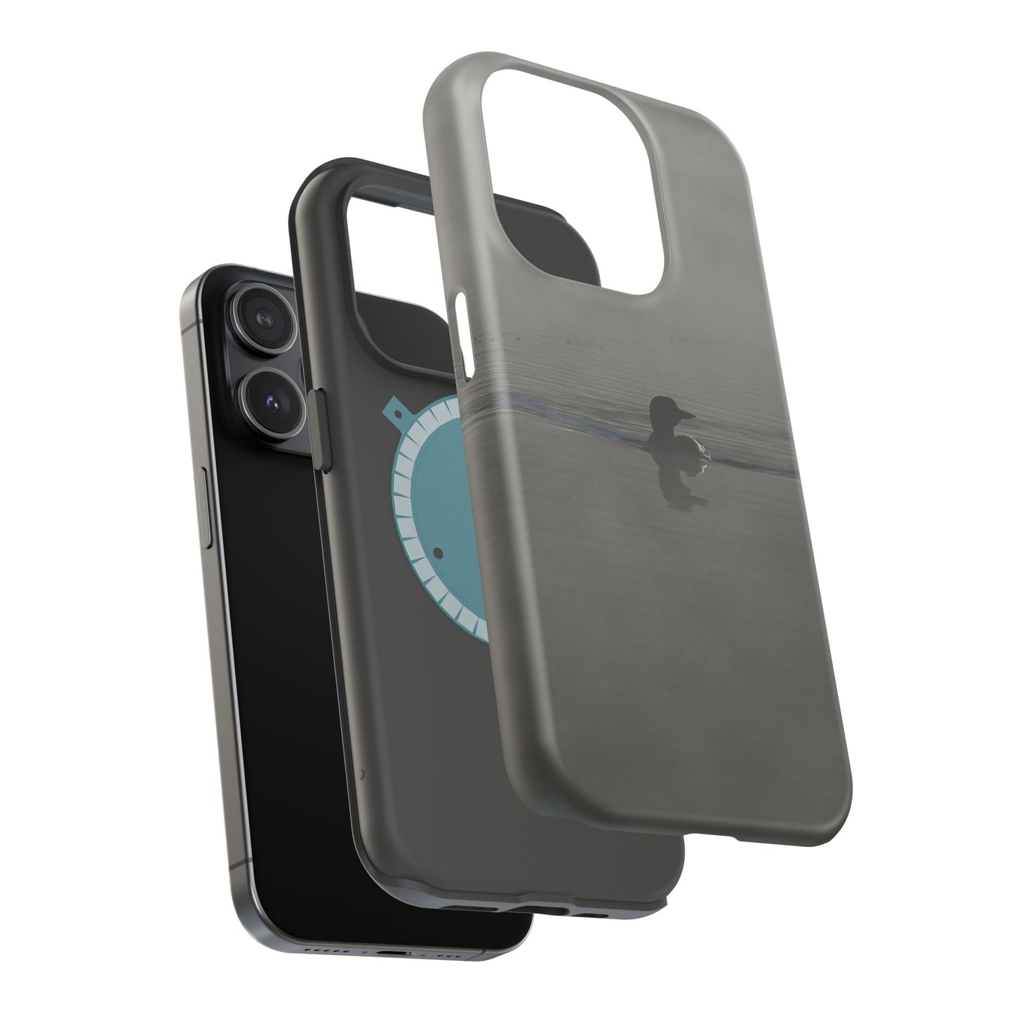 MagSafe Impact Resistant Phone Case - Loon in the Mist