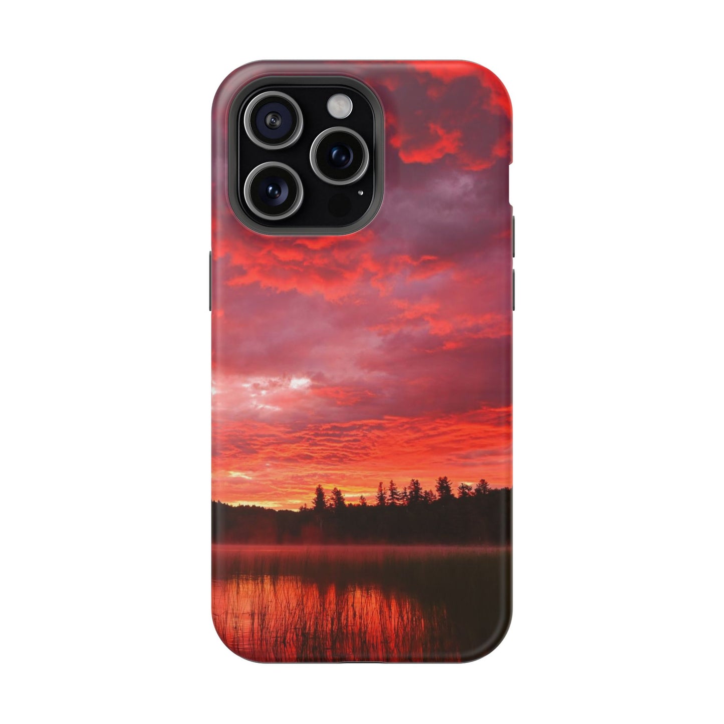 MagSafe Impact Resistant Phone Case - Fire in the Sky