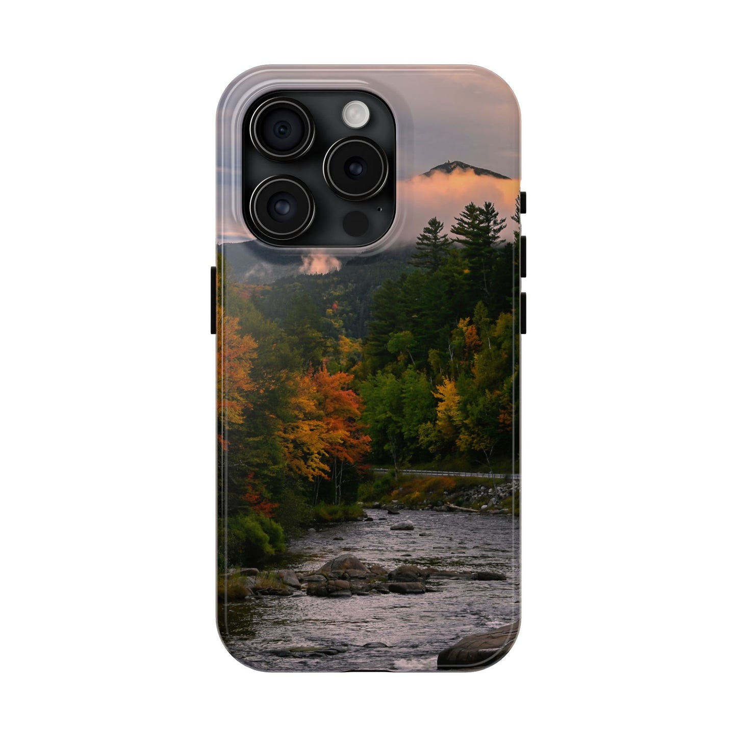 Impact Resistant Phone Case - Ausable Autumn Morning