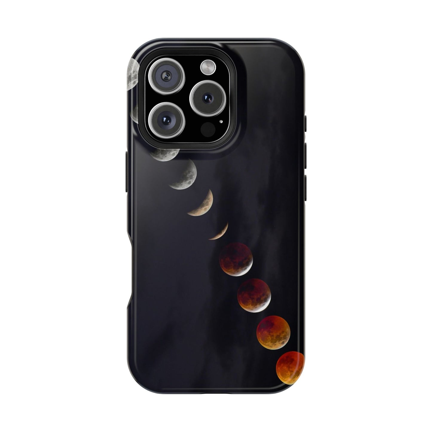 MagSafe Impact Resistant Phone Case - Lunar Eclipse Timelapse