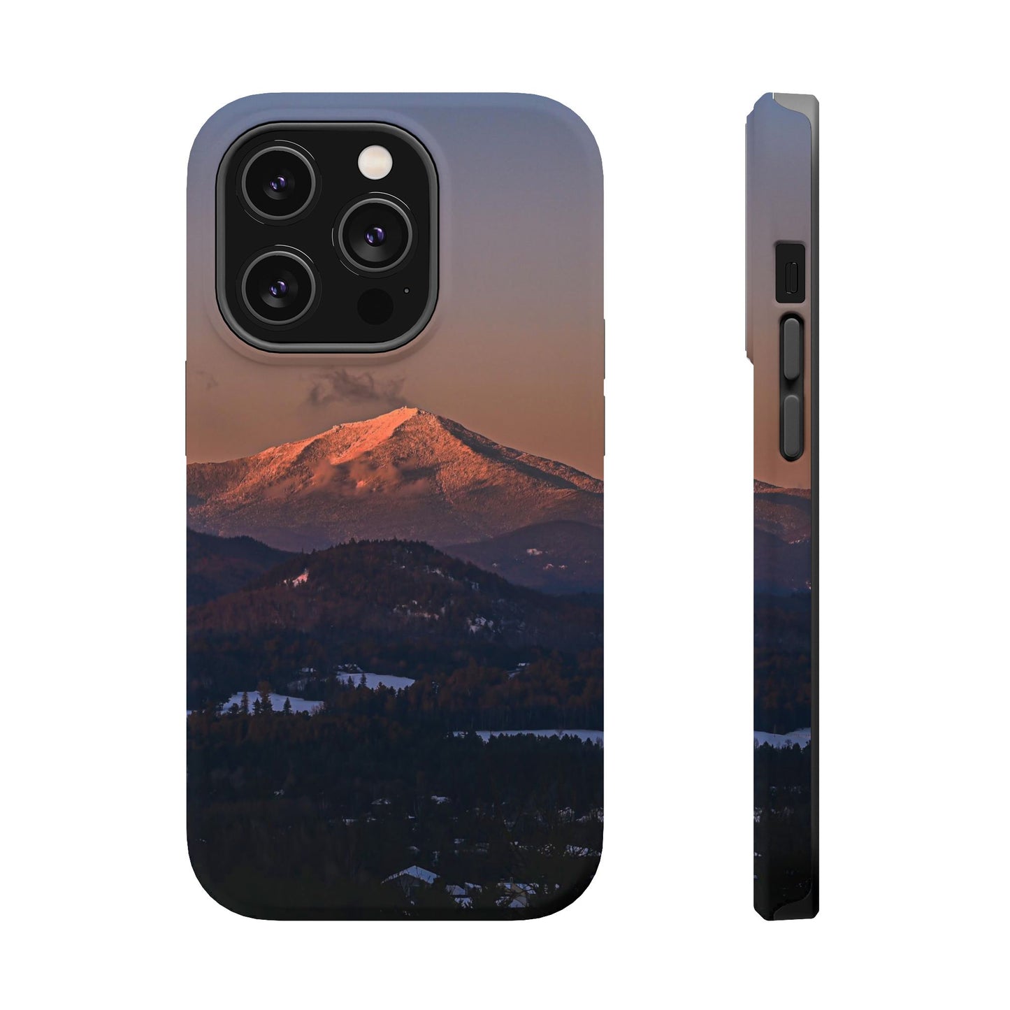 MagSafe Impact Resistant Phone Case - Sundown in a Mountain Town