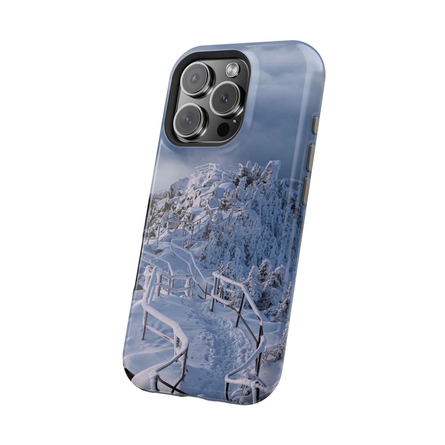 MagSafe Impact Resistant Phone Case - Whiteface Castle in the Clouds