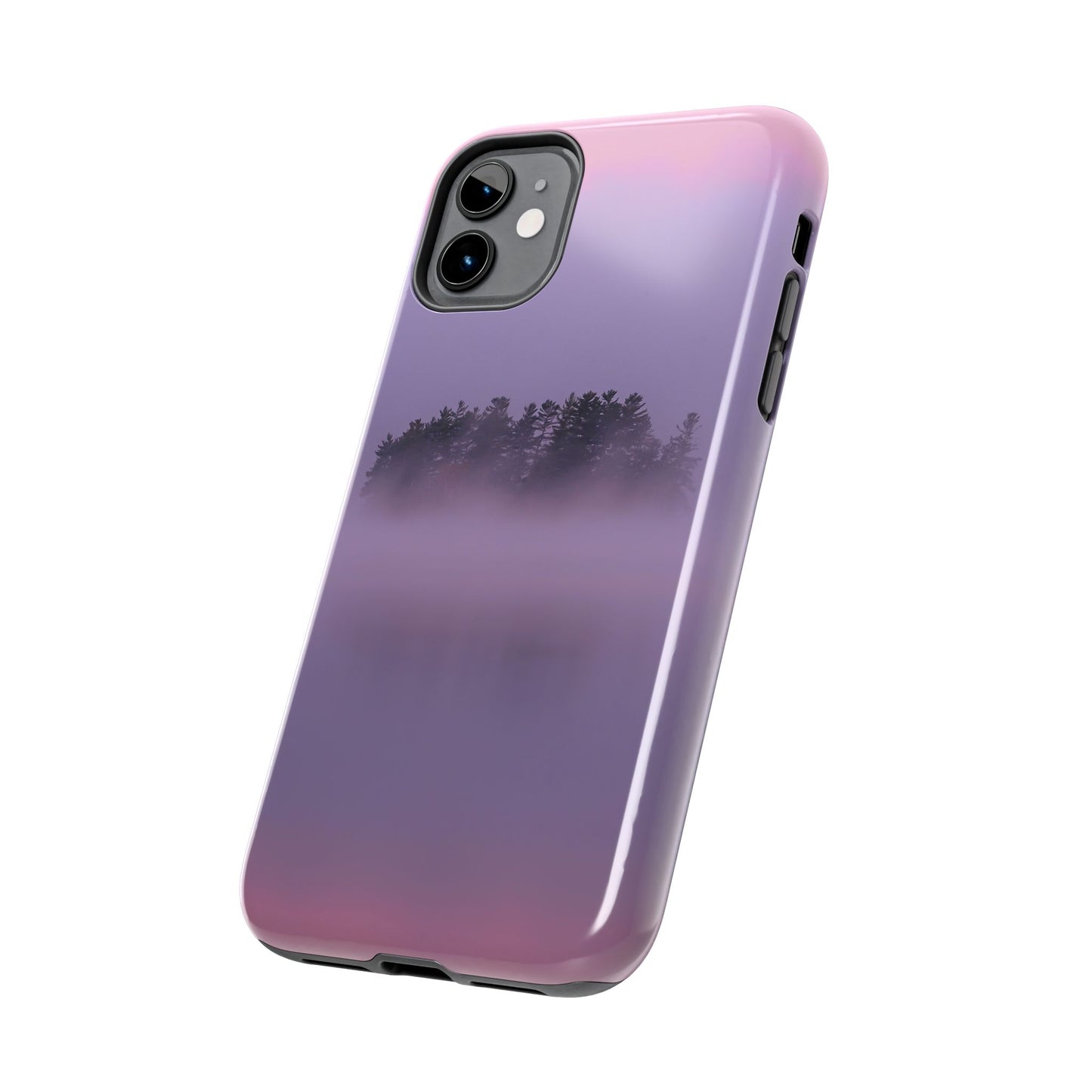 Impact Resistant Phone Case - Crisp Autumn Sunrise, Tupper Lake