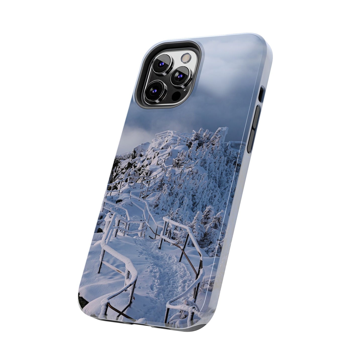 Impact Resistant Phone Case - Whiteface Castle in the Clouds