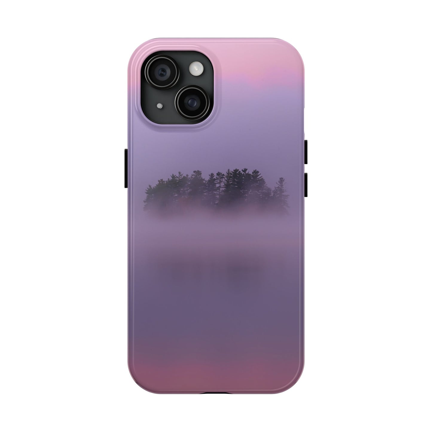 Impact Resistant Phone Case - Crisp Autumn Sunrise, Tupper Lake