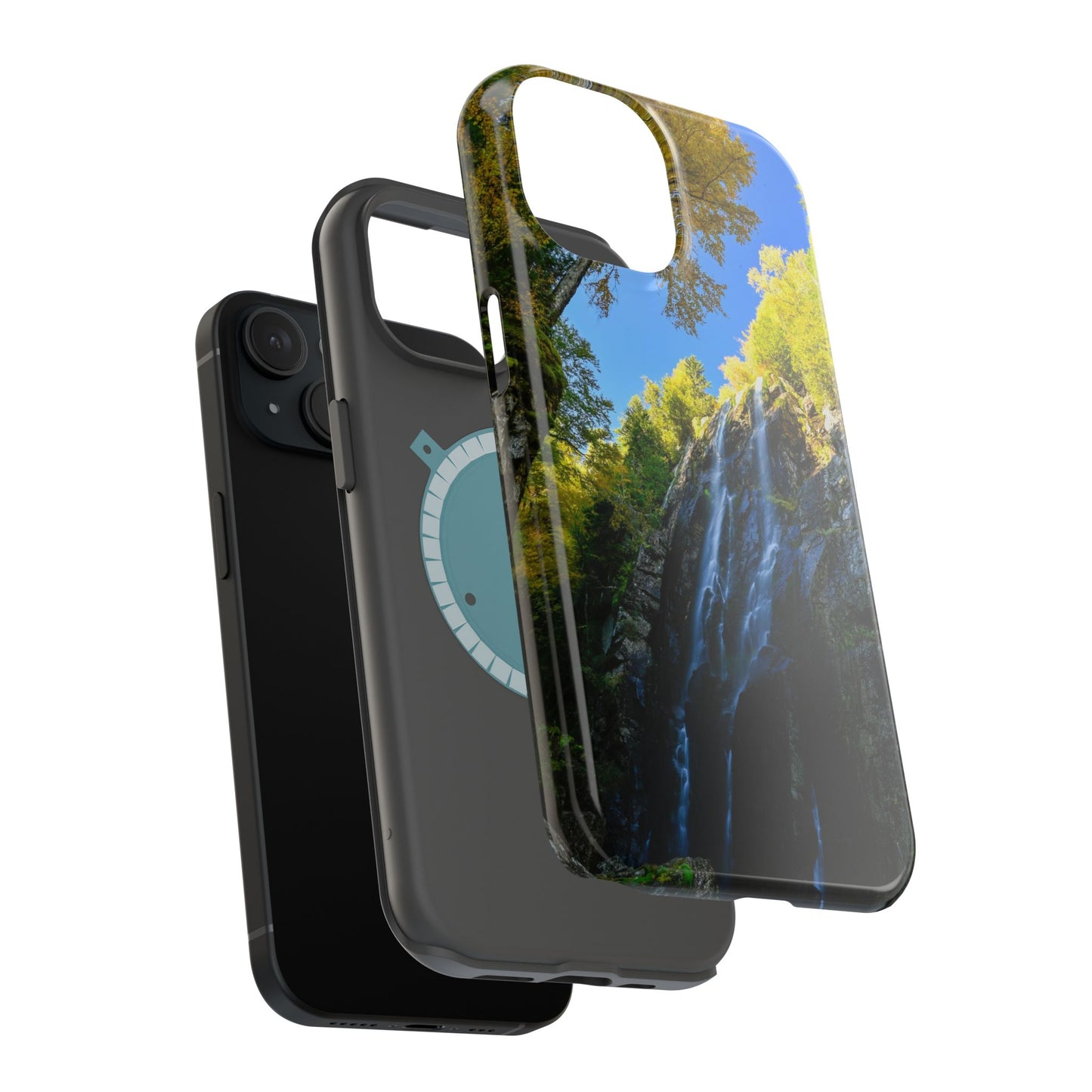 MagSafe Impact Resistant Phone Case - Rainbow Falls