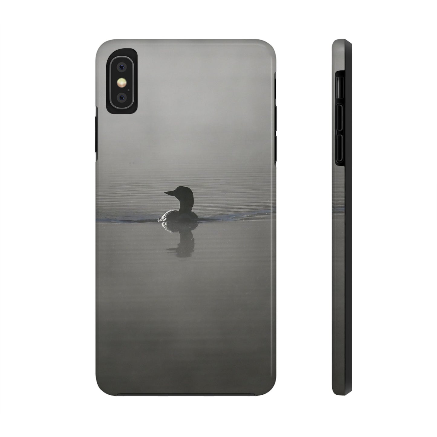 Impact Resistant Phone Case - Loon in the Mist