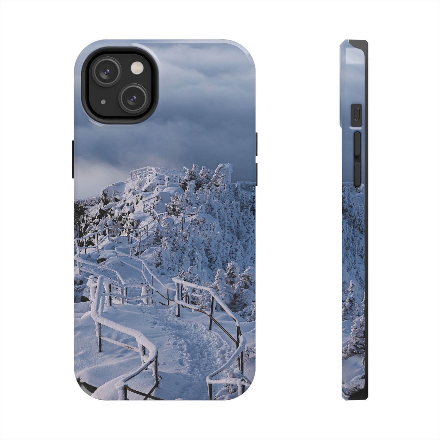 Impact Resistant Phone Case - Whiteface Castle in the Clouds