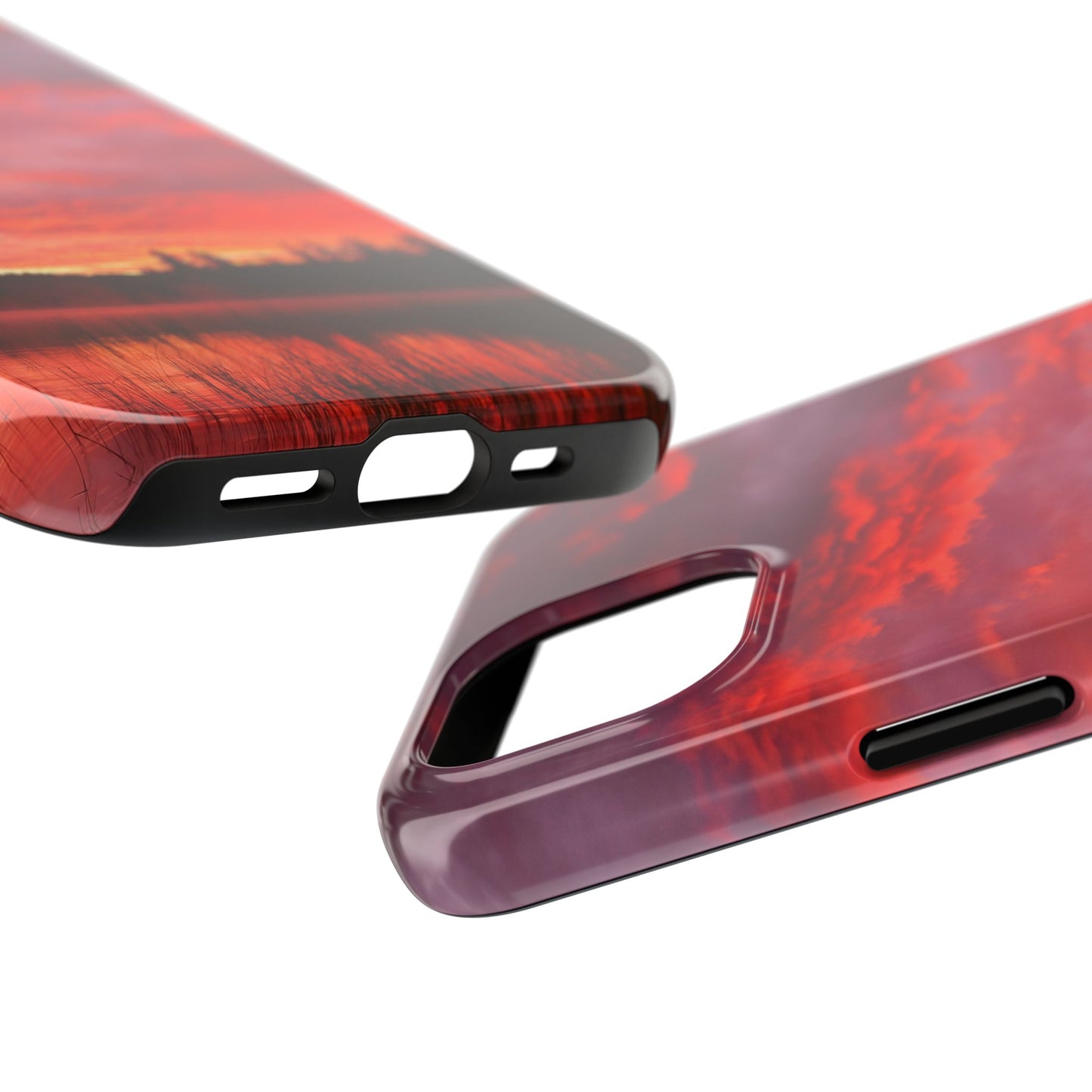 Impact Resistant Phone Case - Fire in the Sky