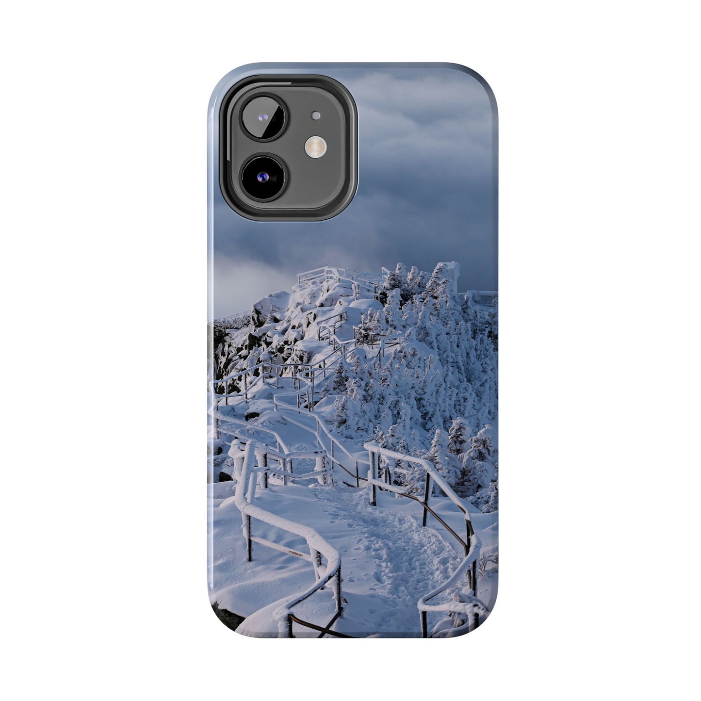 Impact Resistant Phone Case - Whiteface Castle in the Clouds