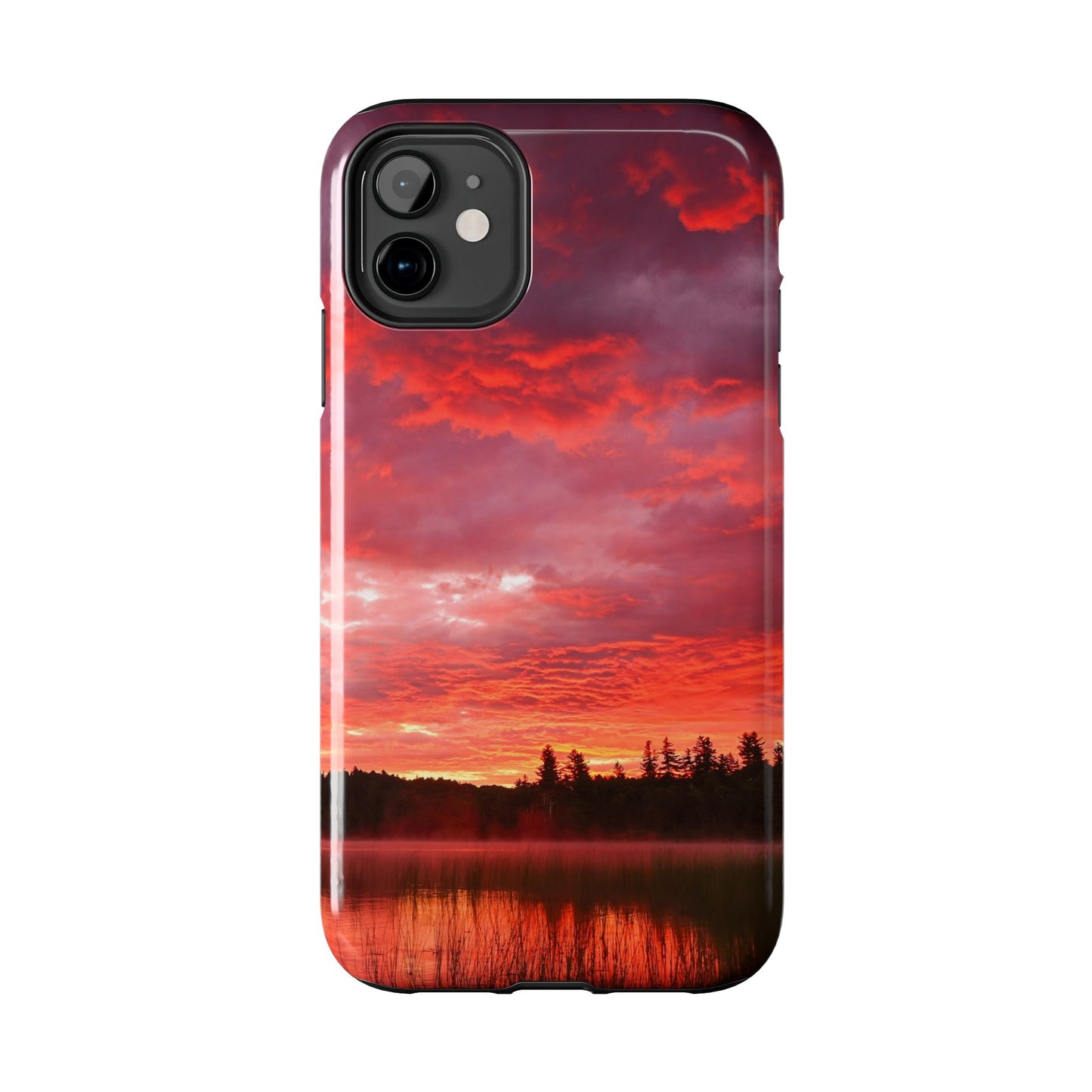 Impact Resistant Phone Case - Fire in the Sky