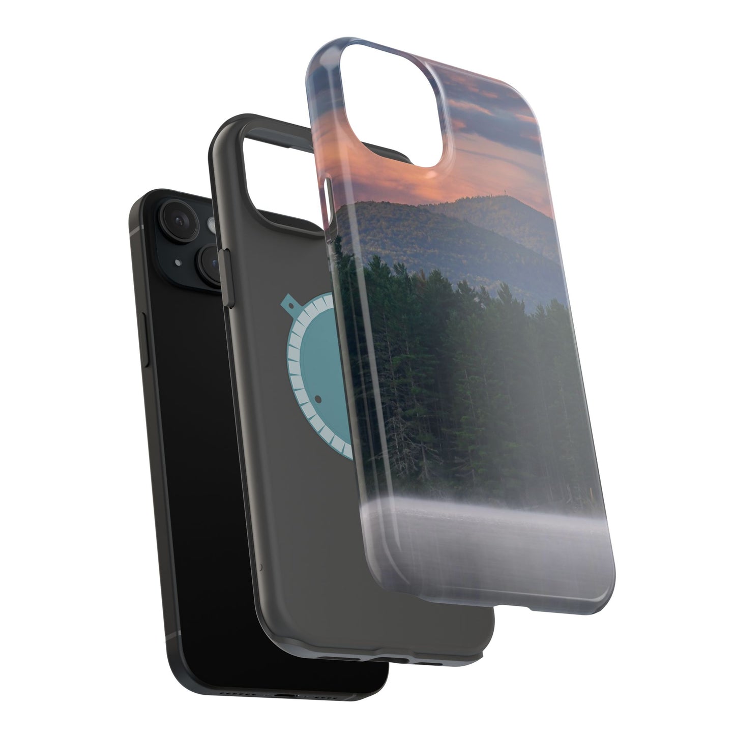 MagSafe Impact Resistant Phone Case - Loon Lake Mountain