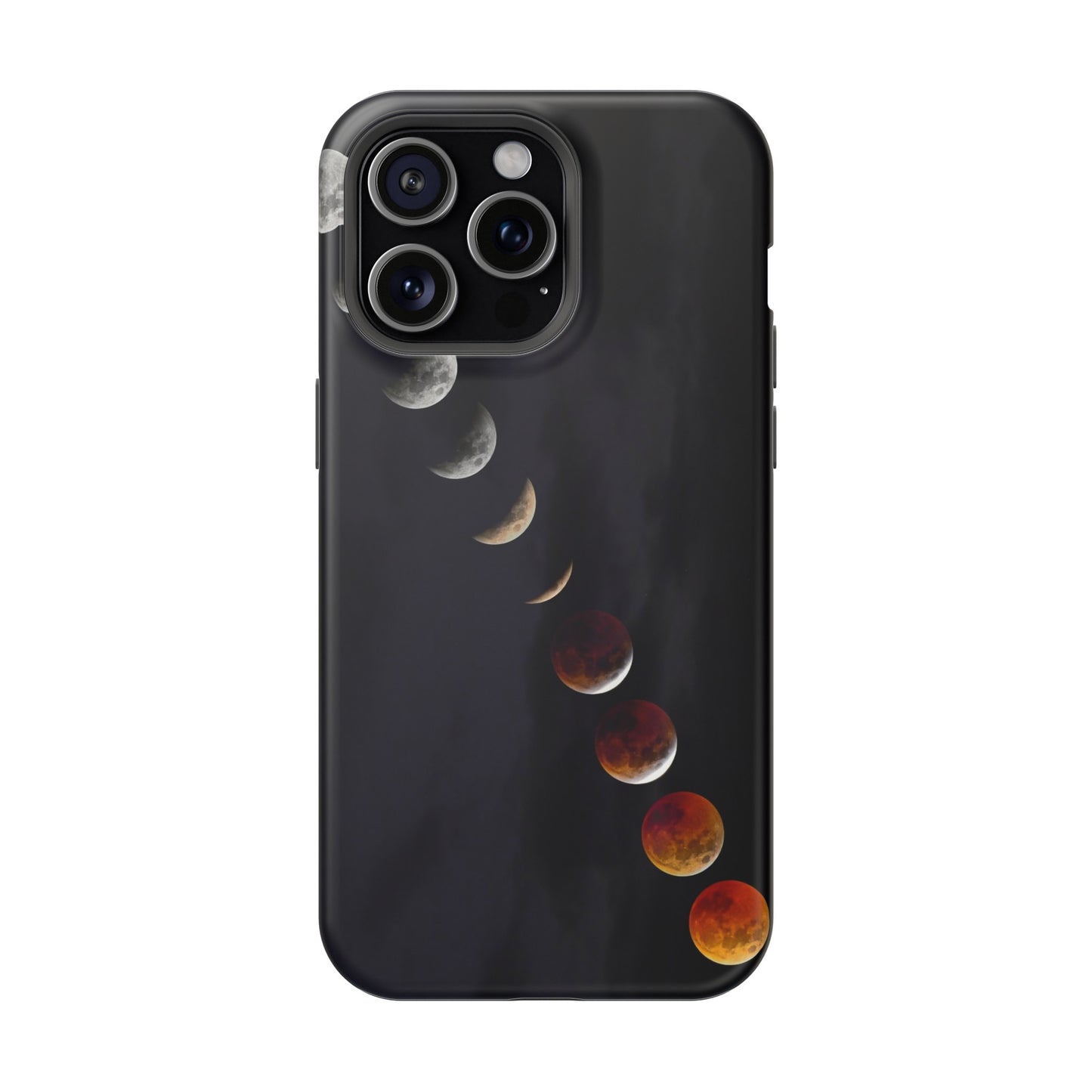 MagSafe Impact Resistant Phone Case - Lunar Eclipse Timelapse