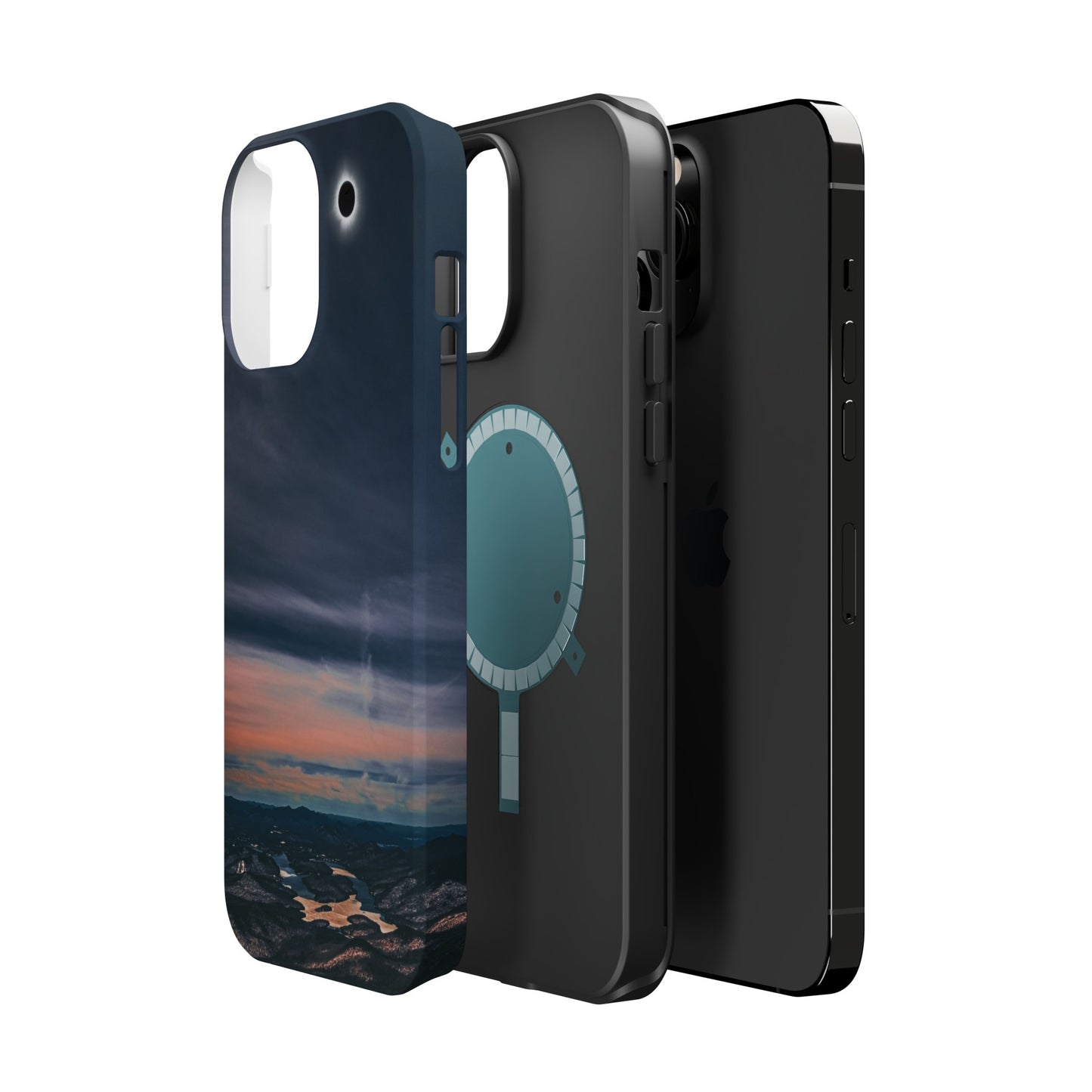 MagSafe Impact Resistant Phone Case - 2024 Solar Eclipse Totality from Whiteface Mountain