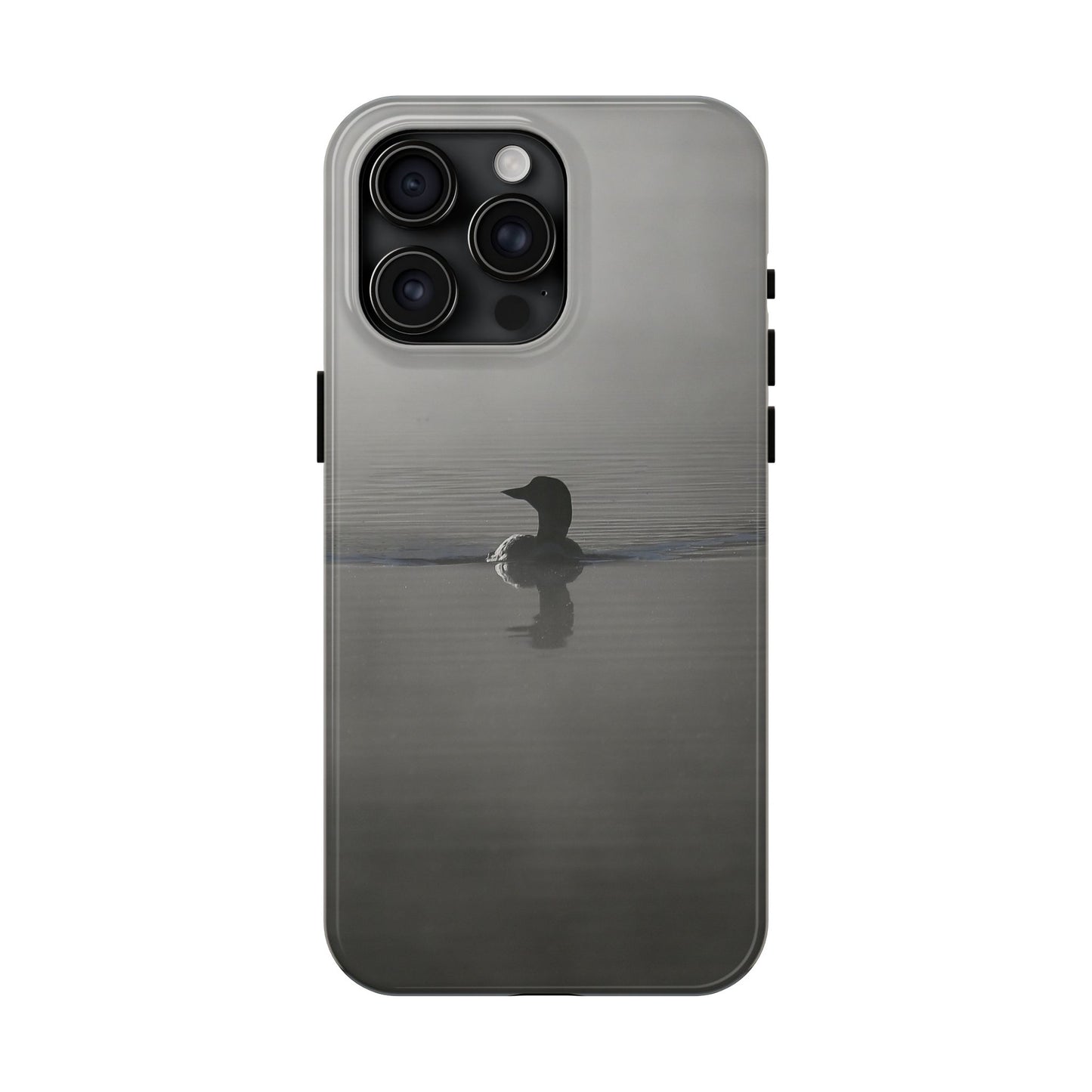 Impact Resistant Phone Case - Loon in the Mist