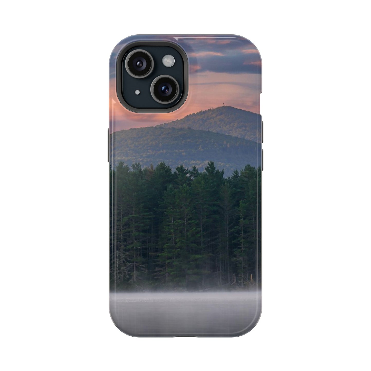 MagSafe Impact Resistant Phone Case - Loon Lake Mountain