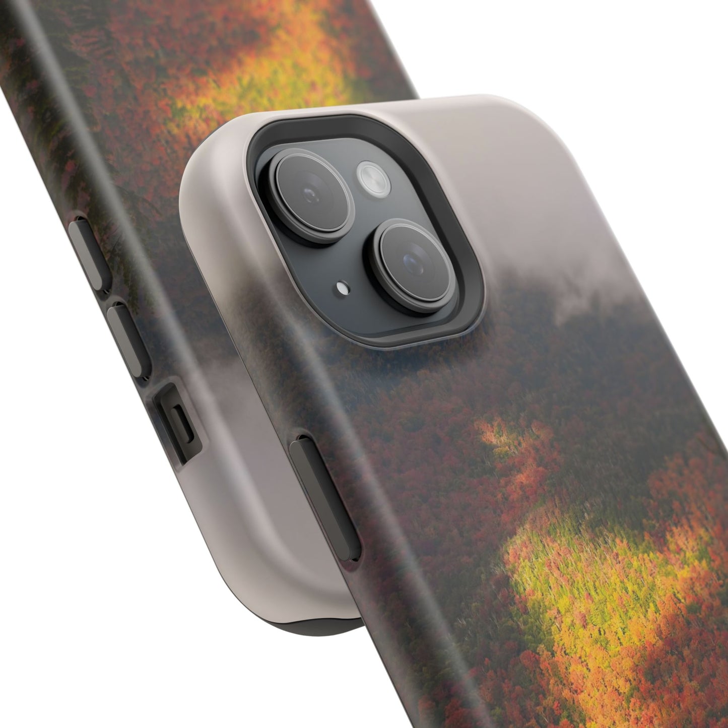 MagSafe Impact Resistant Phone Case - Adirondack Fall Fog & Foliage