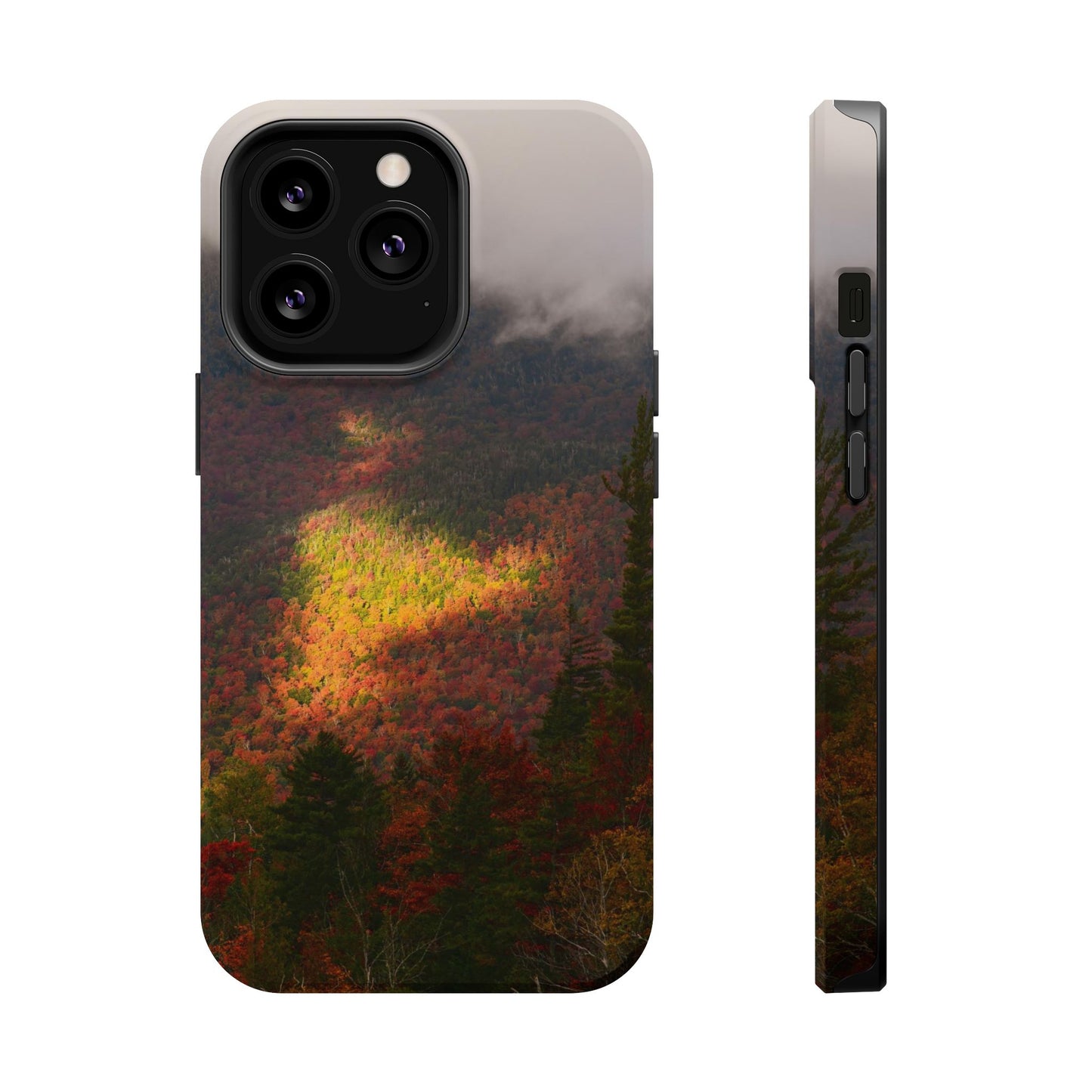 MagSafe Impact Resistant Phone Case - Adirondack Fall Fog & Foliage