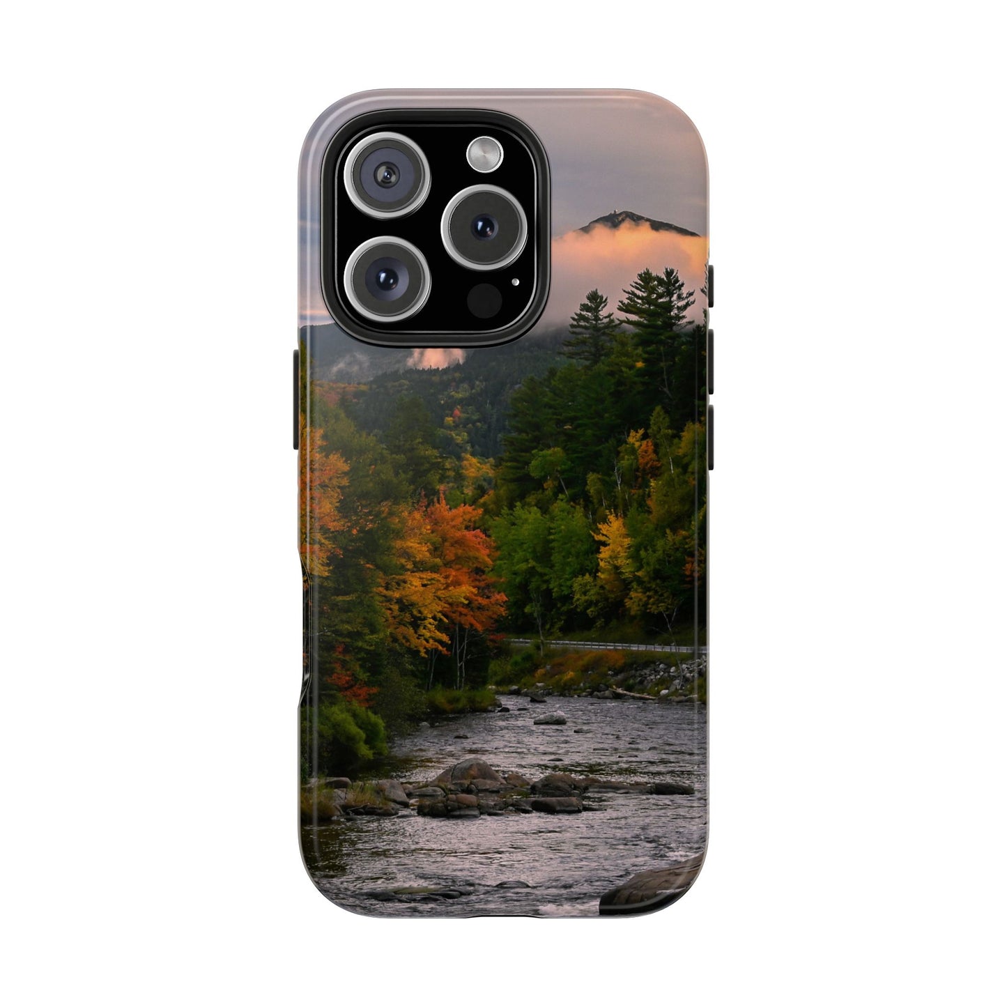 Impact Resistant Phone Case - Ausable Autumn Morning