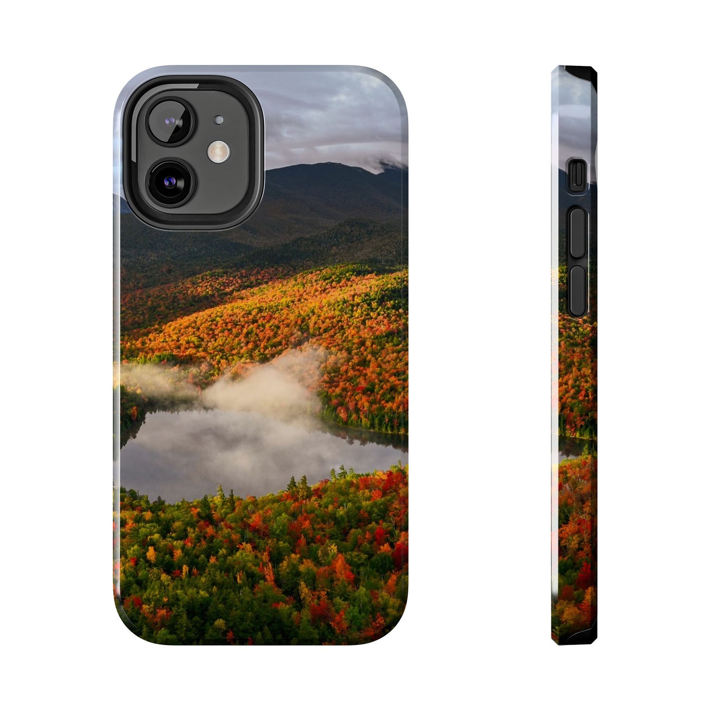 Impact Resistant Phone Case - Heart Lake Autumn