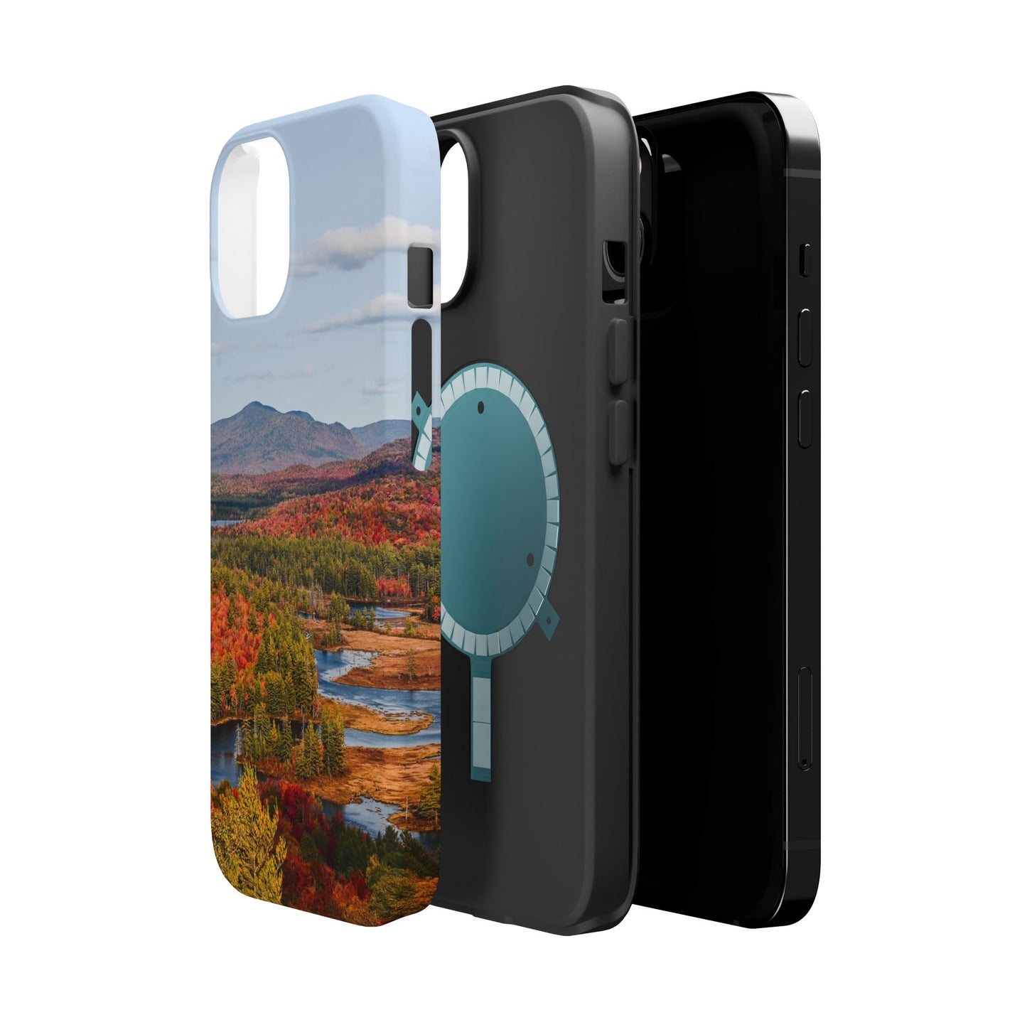 MagSafe Impact Resistant Phone Case - Mountains & Rivers Autumn