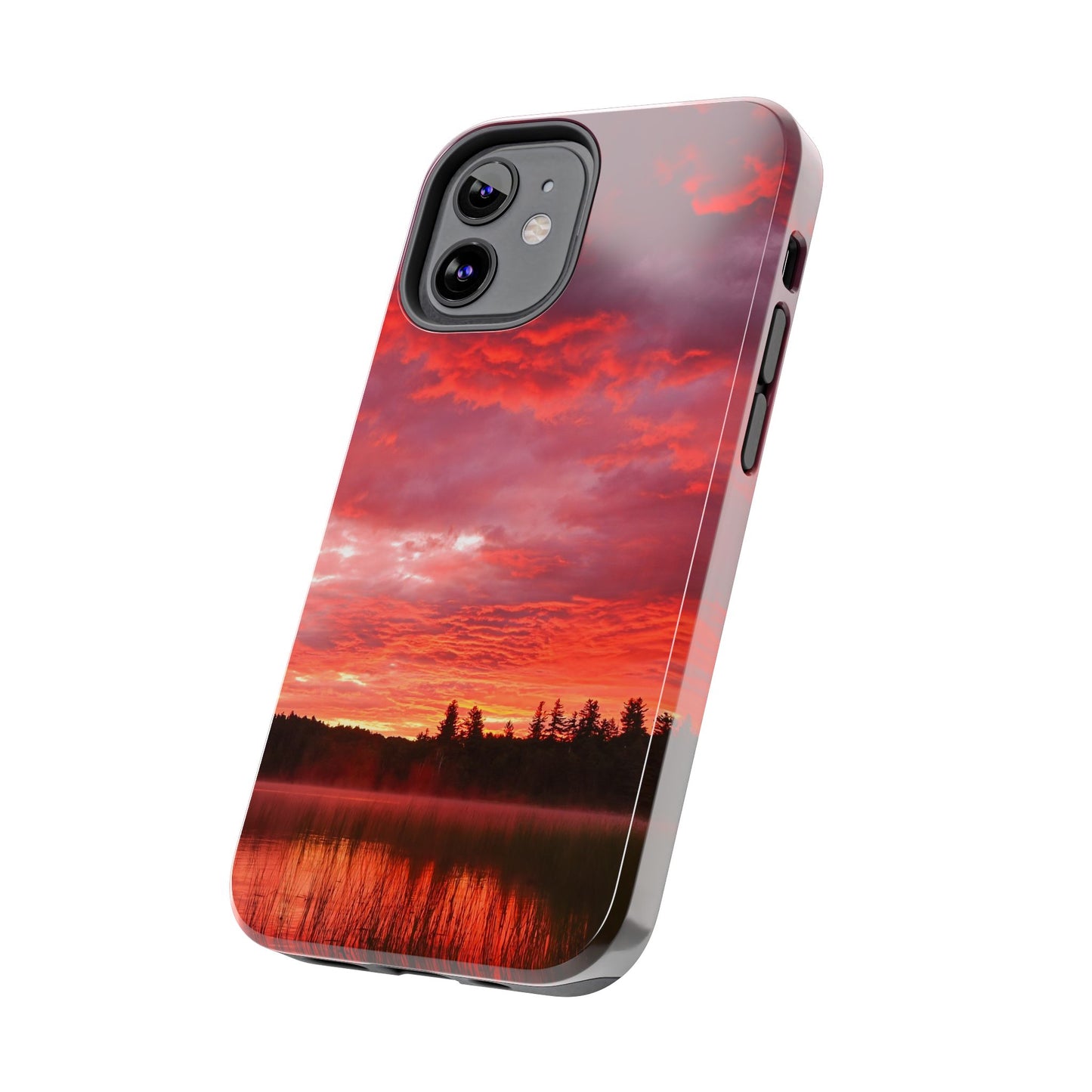 Impact Resistant Phone Case - Fire in the Sky