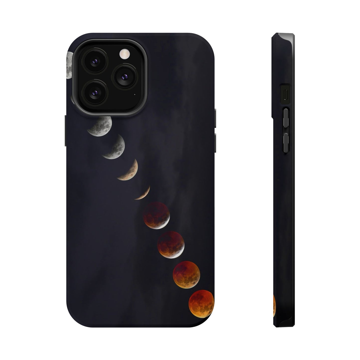 MagSafe Impact Resistant Phone Case - Lunar Eclipse Timelapse