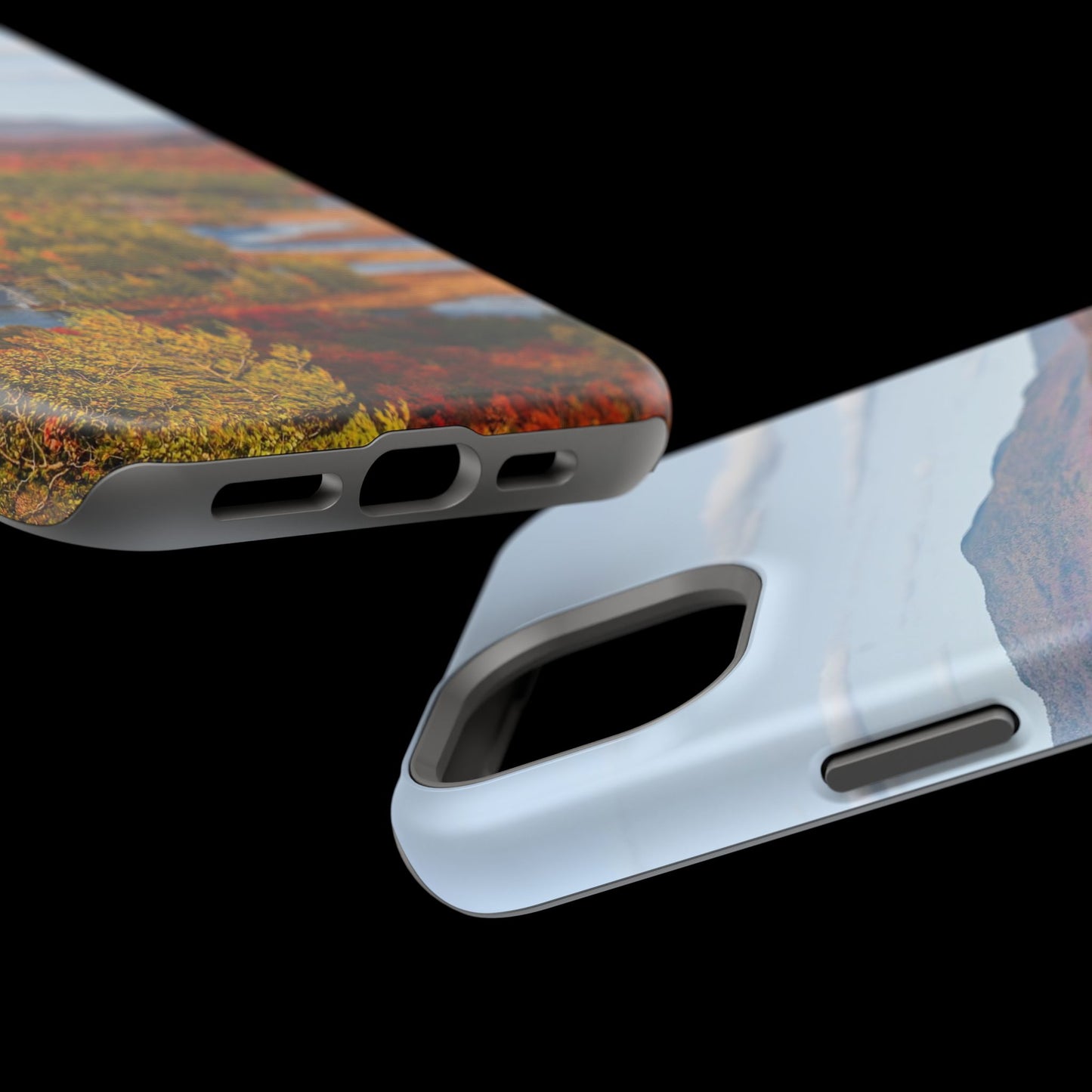 MagSafe Impact Resistant Phone Case - Mountains & Rivers Autumn