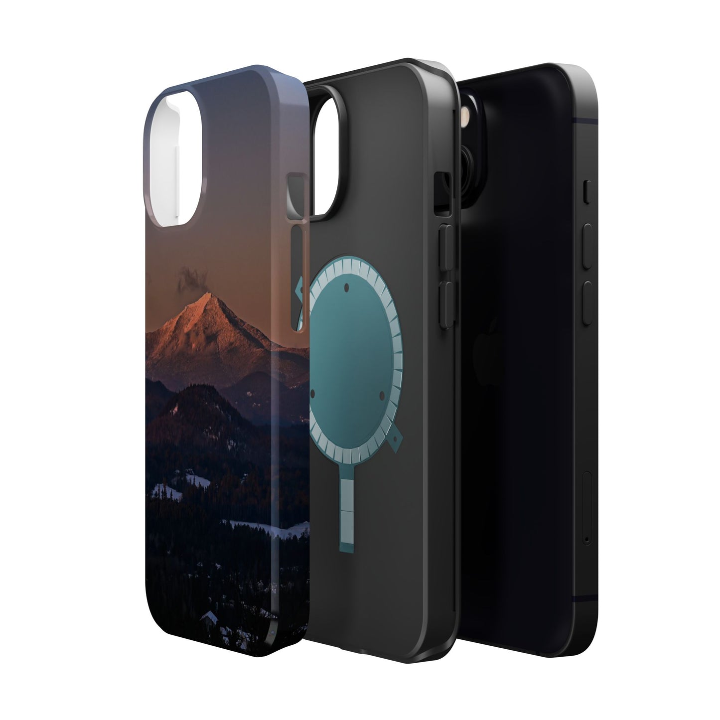 MagSafe Impact Resistant Phone Case - Sundown in a Mountain Town