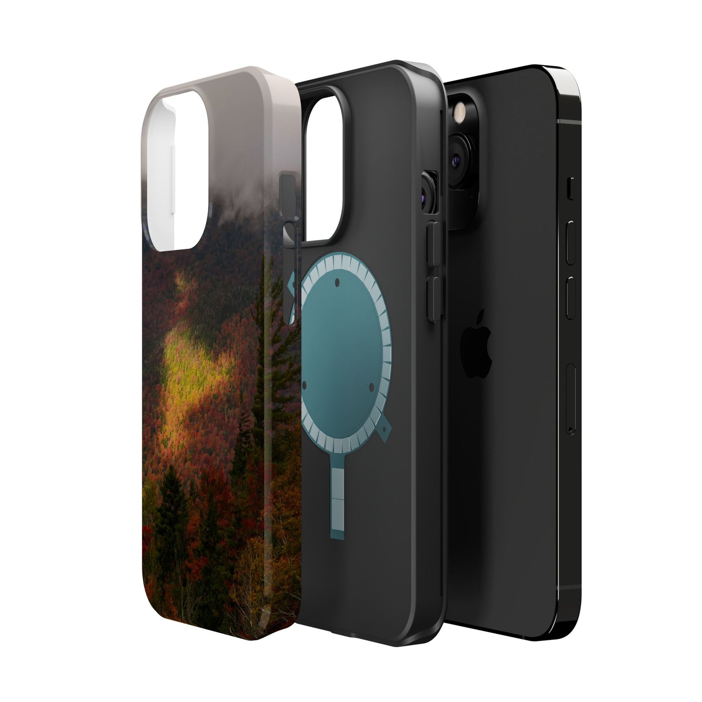 MagSafe Impact Resistant Phone Case - Adirondack Fall Fog & Foliage