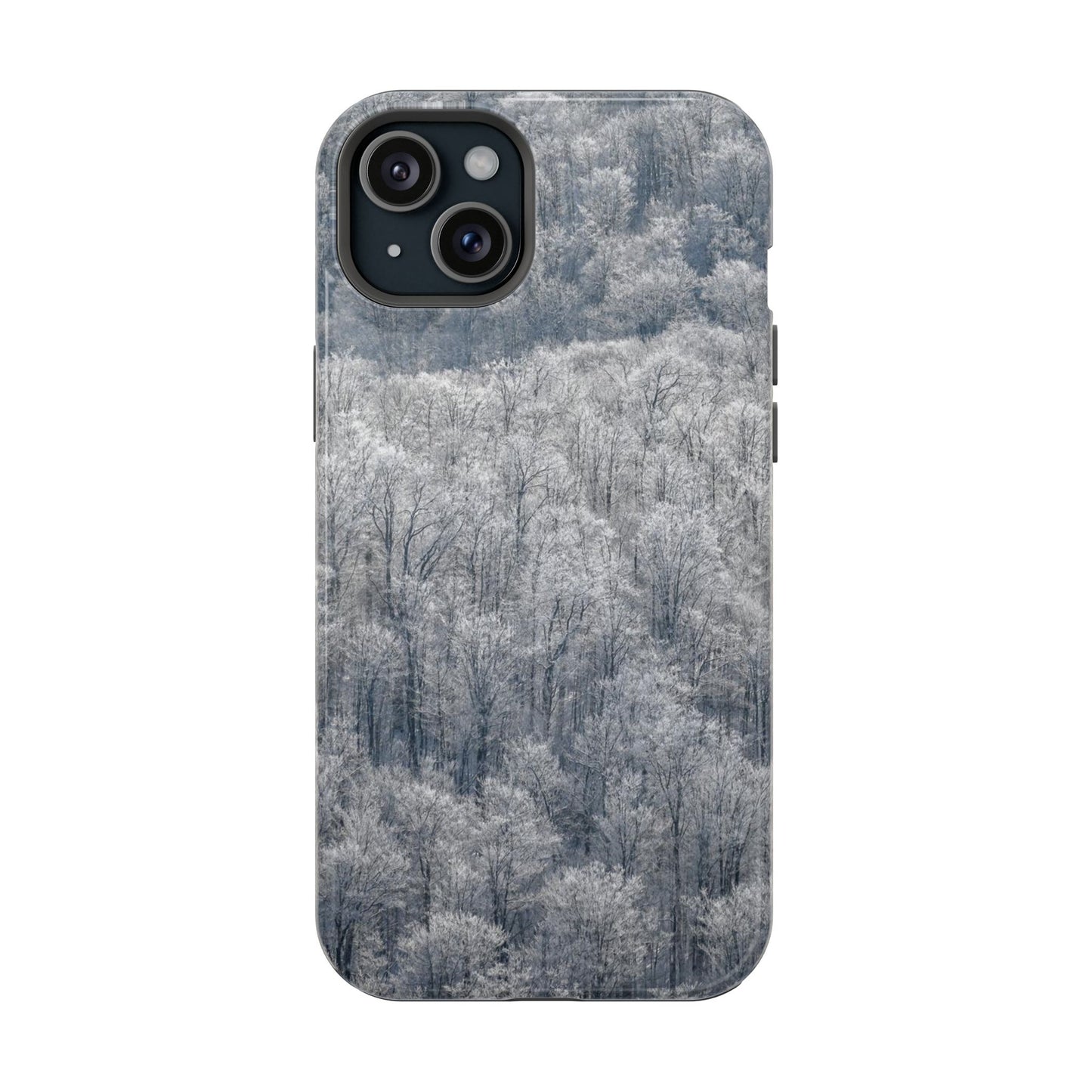 MagSafe Impact Resistant Phone Case - Frozen trees