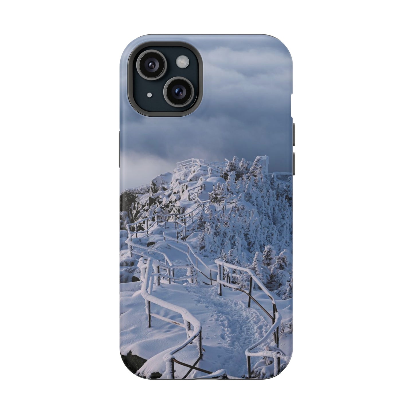 MagSafe Impact Resistant Phone Case - Whiteface Castle in the Clouds