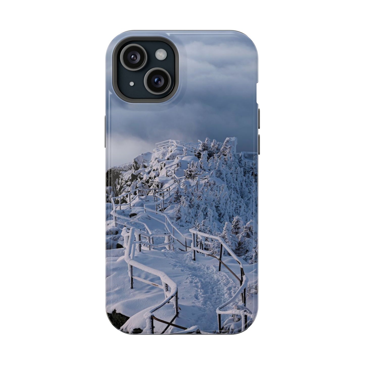 MagSafe Impact Resistant Phone Case - Whiteface Castle in the Clouds