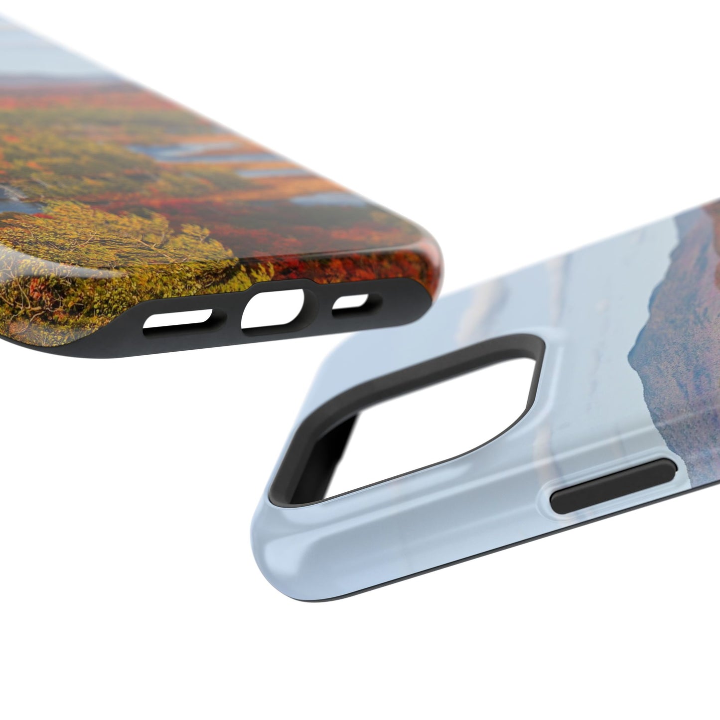 MagSafe Impact Resistant Phone Case - Mountains & Rivers Autumn