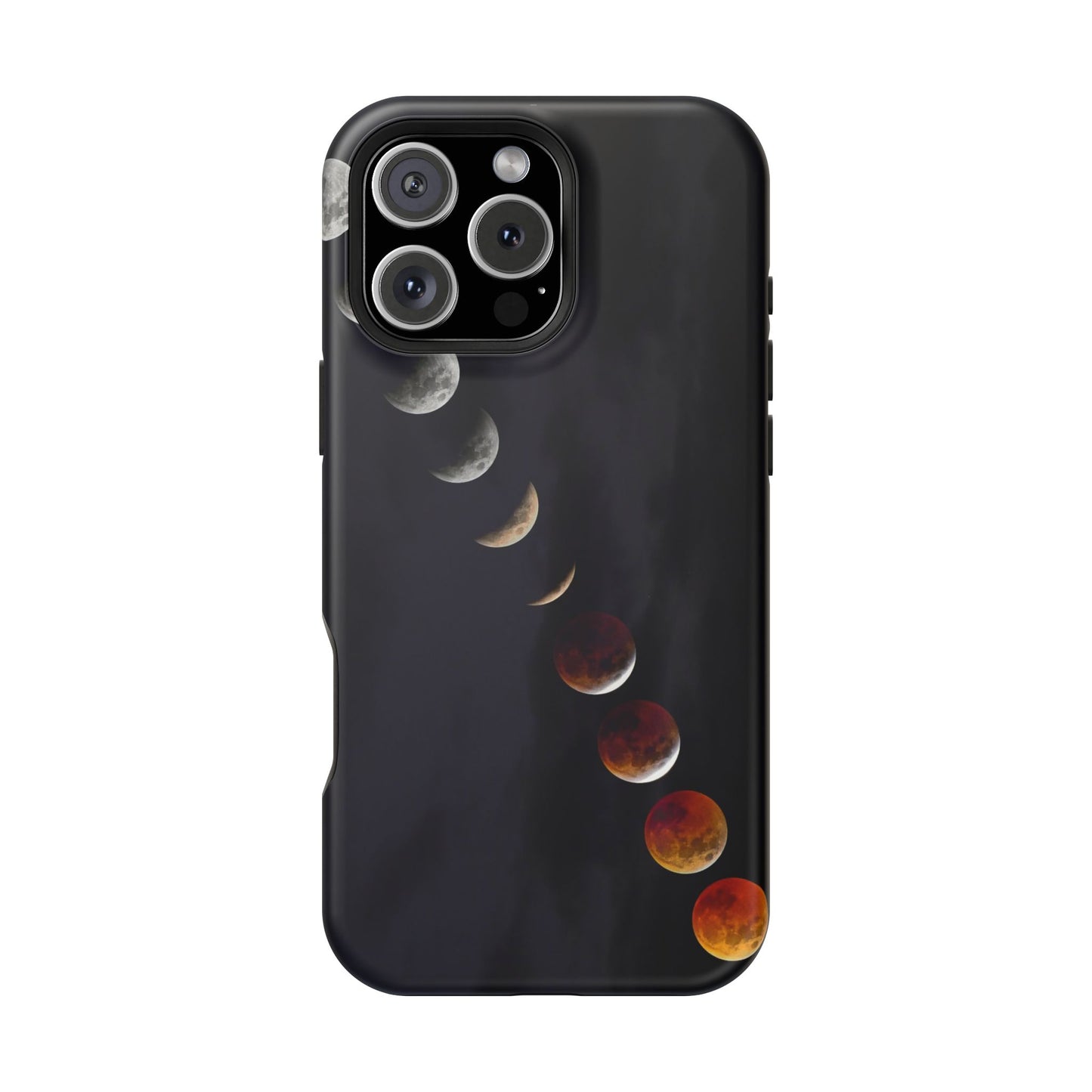 MagSafe Impact Resistant Phone Case - Lunar Eclipse Timelapse