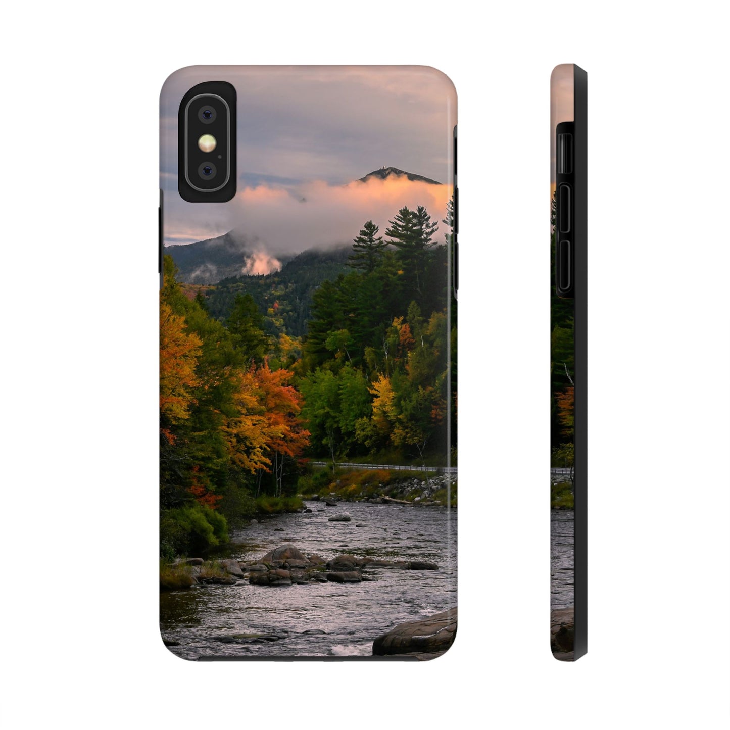 Impact Resistant Phone Case - Ausable Autumn Morning