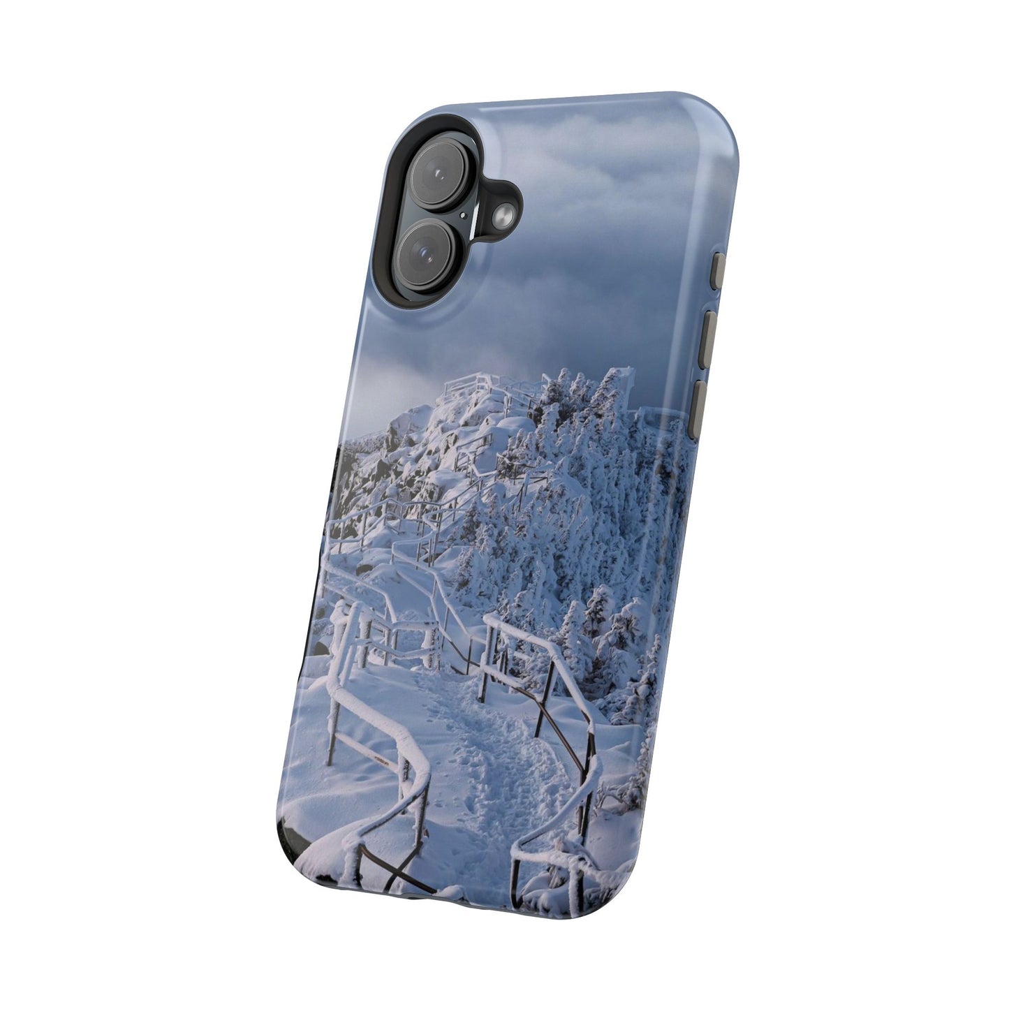 MagSafe Impact Resistant Phone Case - Whiteface Castle in the Clouds