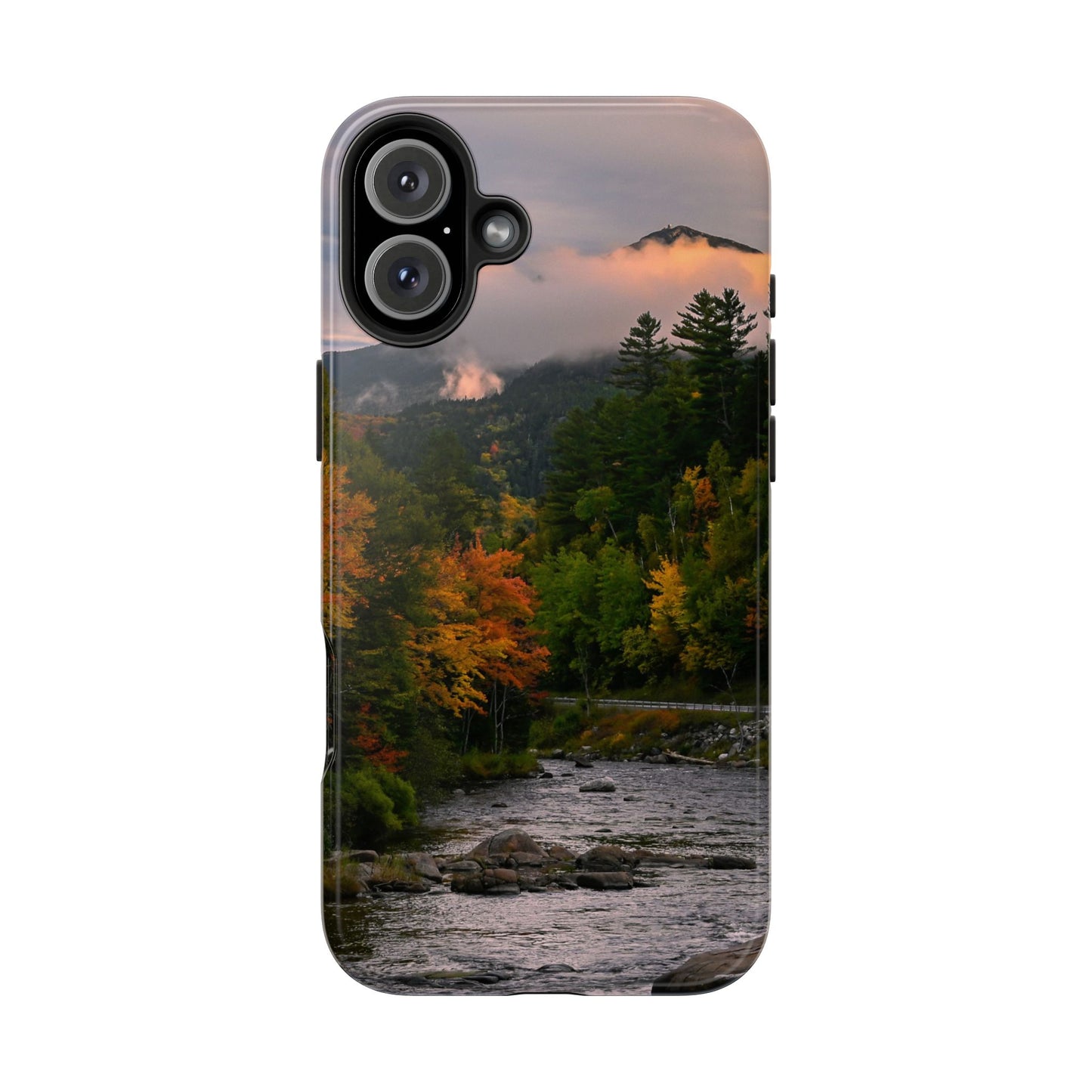 Impact Resistant Phone Case - Ausable Autumn Morning