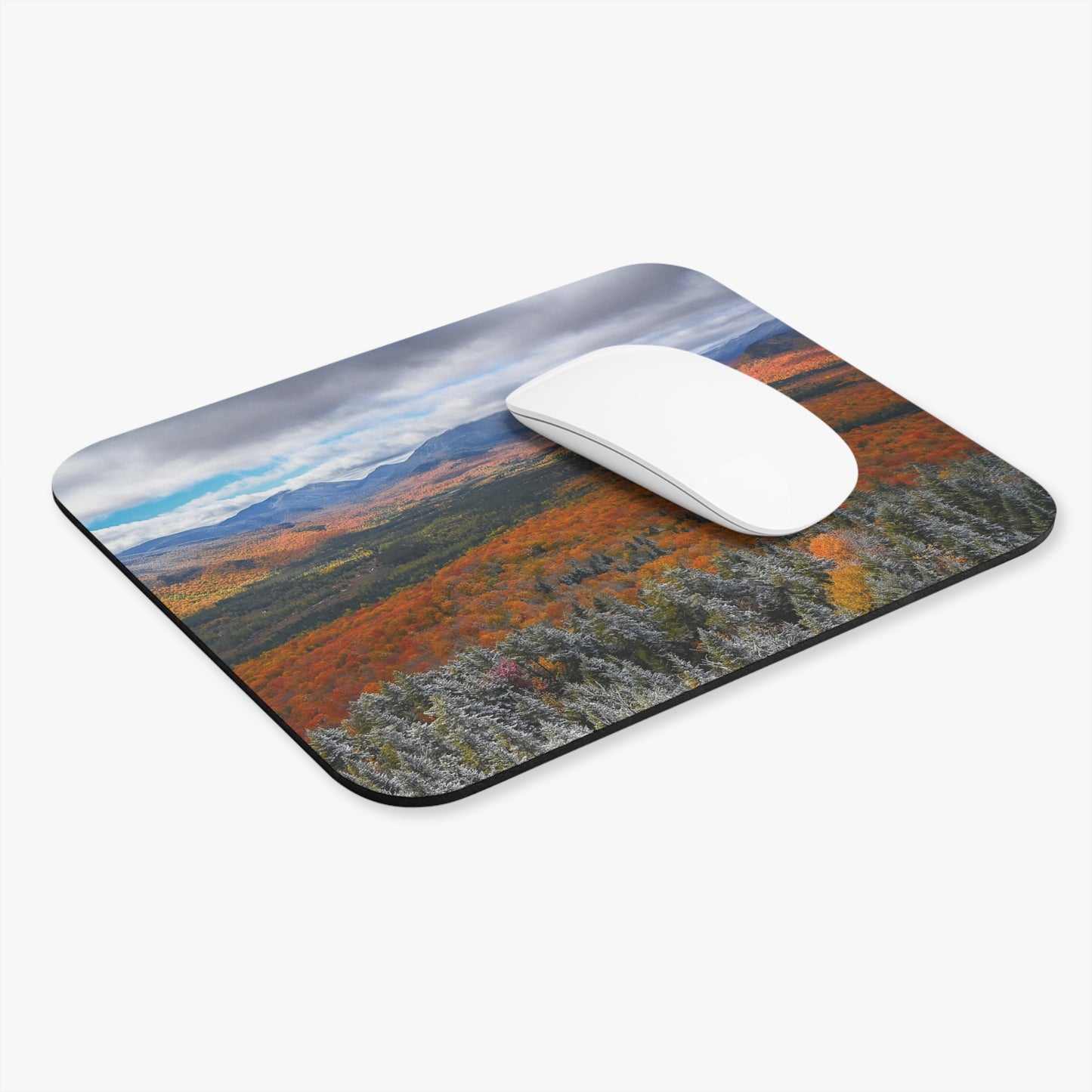 Seasons Collide: Mt. Van Hoevenberg Mouse Pad