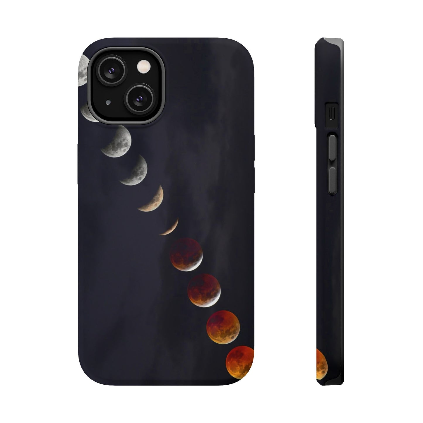 MagSafe Impact Resistant Phone Case - Lunar Eclipse Timelapse